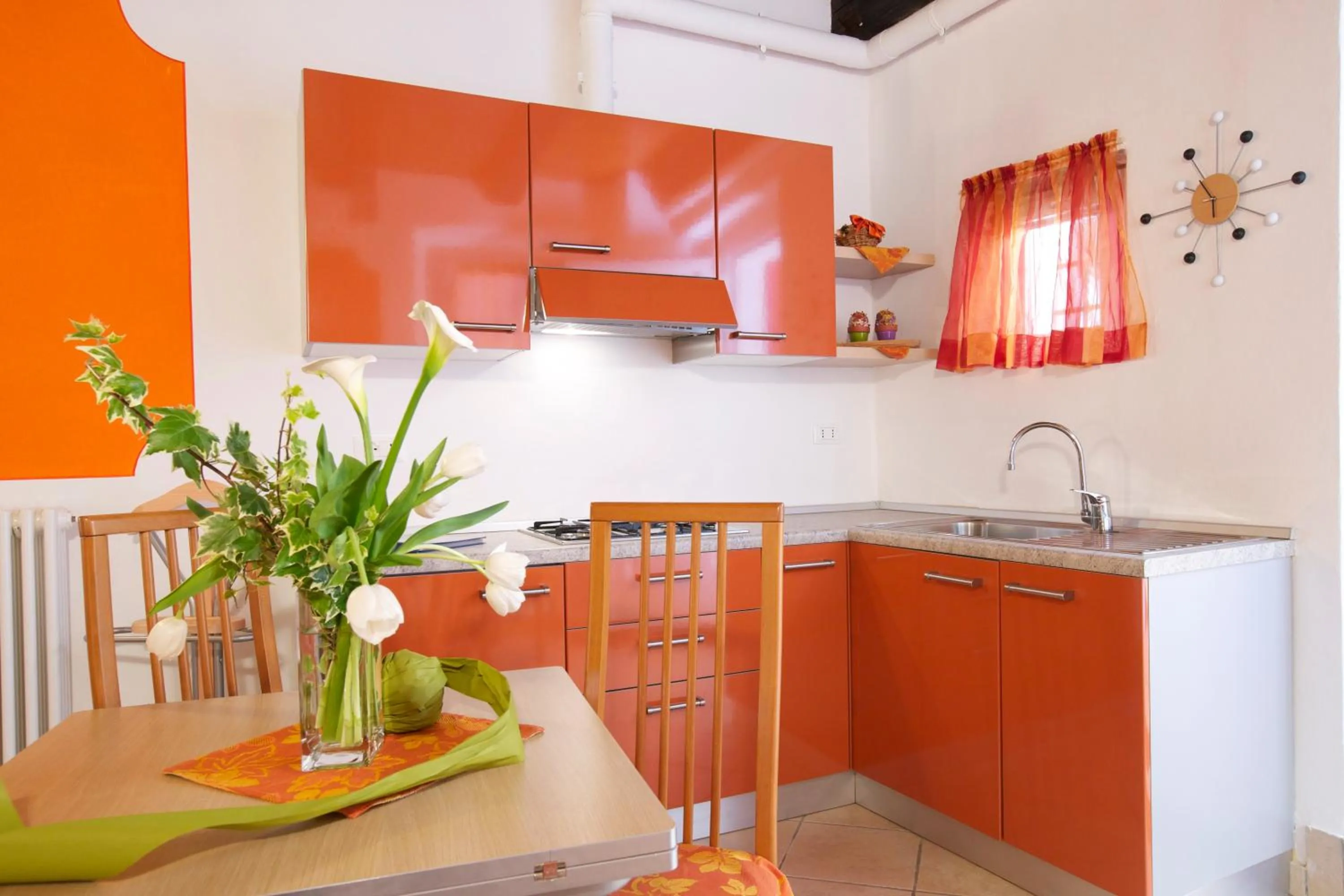 Kitchen or kitchenette in Residenza Pesce D'Oro