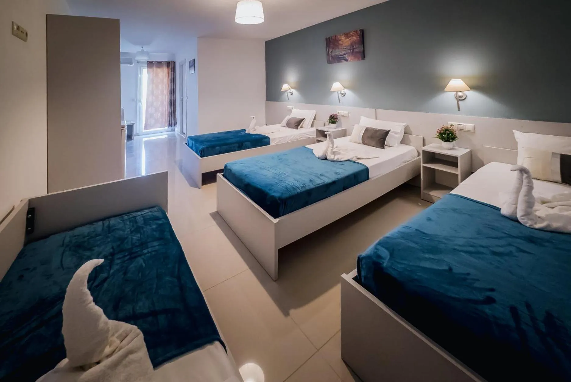 Bed in Cloud9 Hotel Shisha & Cocktail Bar - Adults Only