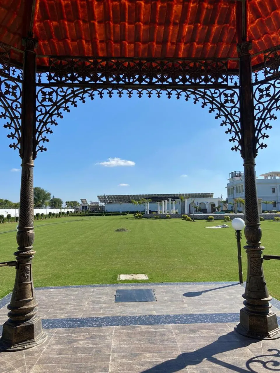Garden view in Umaid Farm Resort- A Legancy Vintage Stay In Jaipur