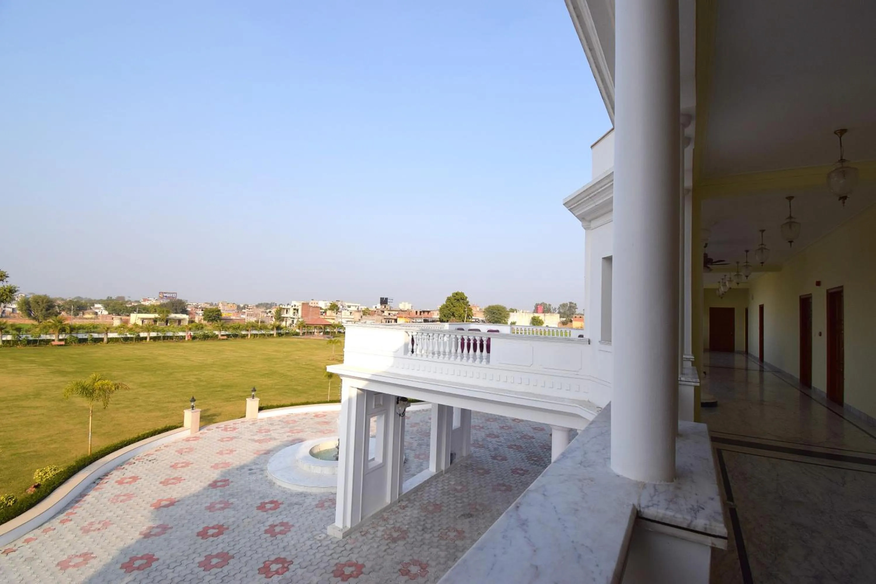 Balcony/Terrace in Umaid Farm Resort- A Legancy Vintage Stay In Jaipur