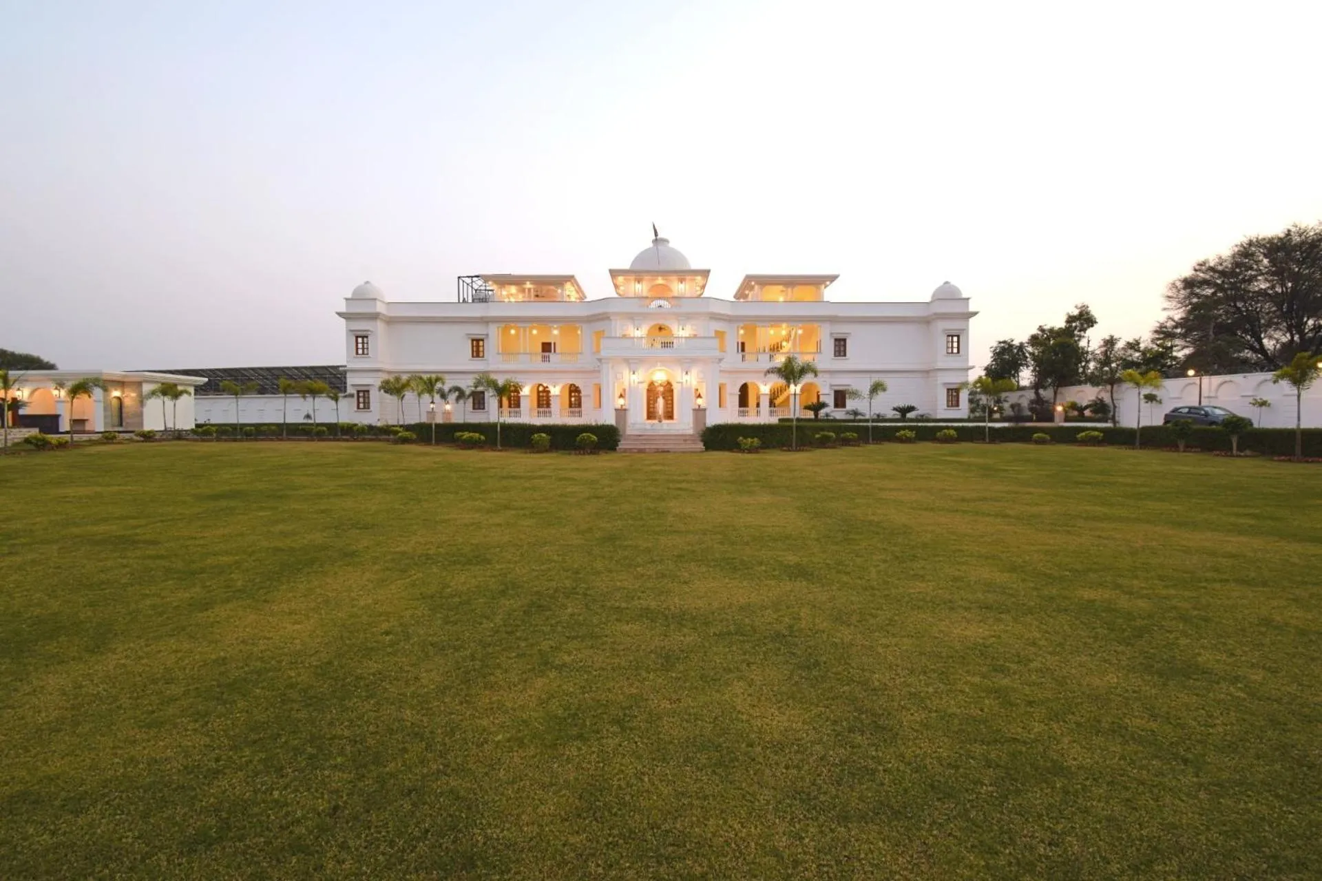 Garden in Umaid Farm Resort- A Legancy Vintage Stay In Jaipur