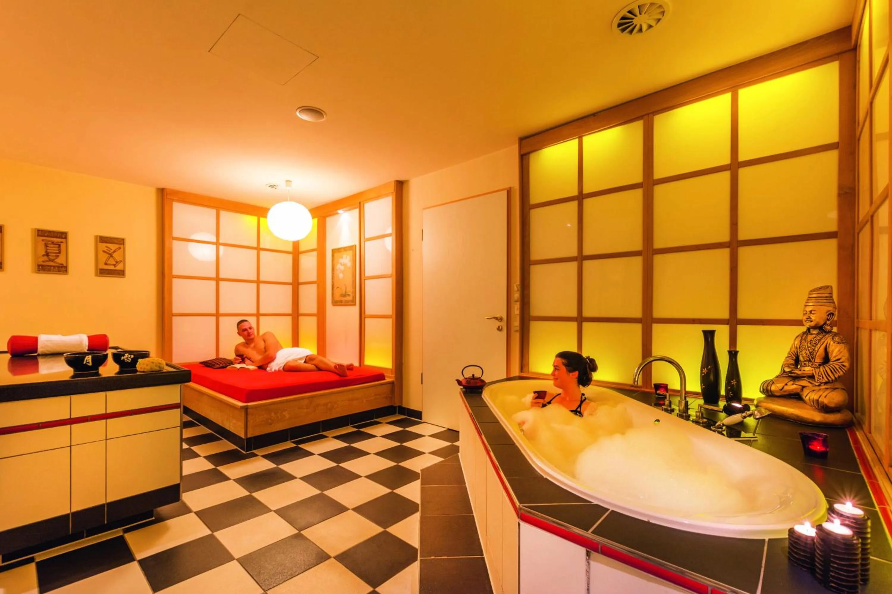 Spa and wellness centre/facilities in Trihotel Rostock - Wellnesshotel Adults Only