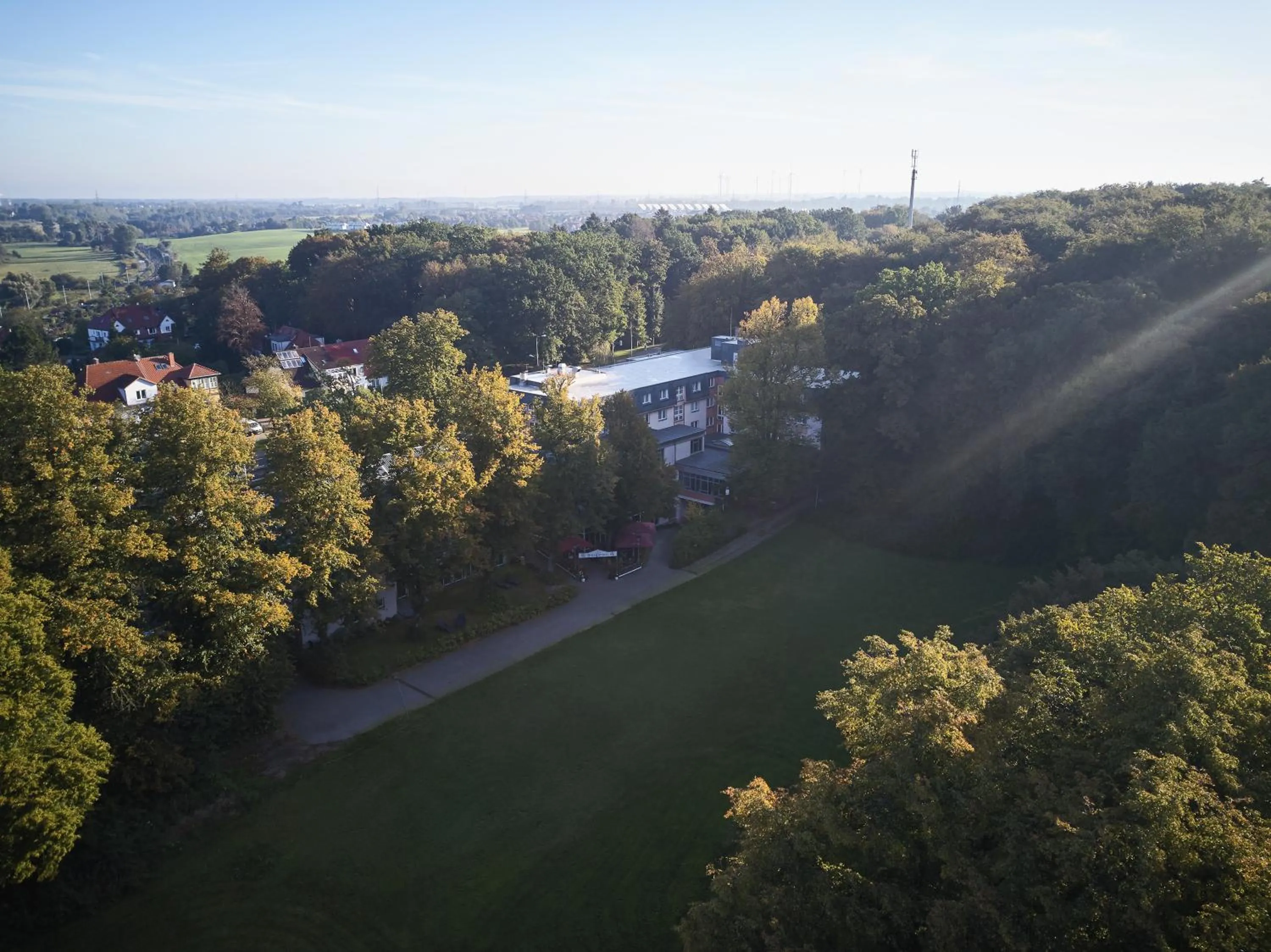 Bird's eye view in Trihotel Rostock - Wellnesshotel Adults Only