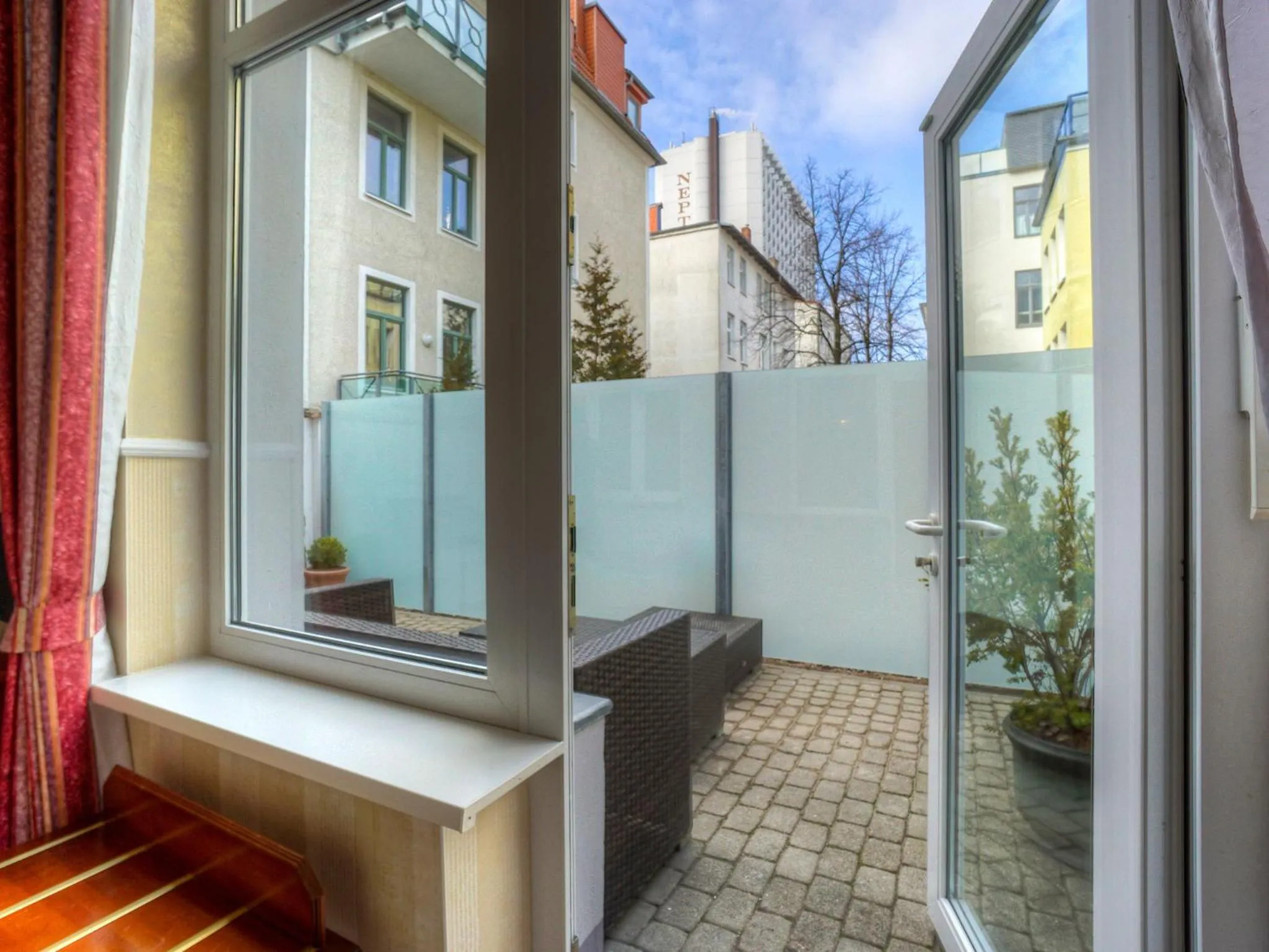 View (from property/room) in KurparkHotel Warnemünde