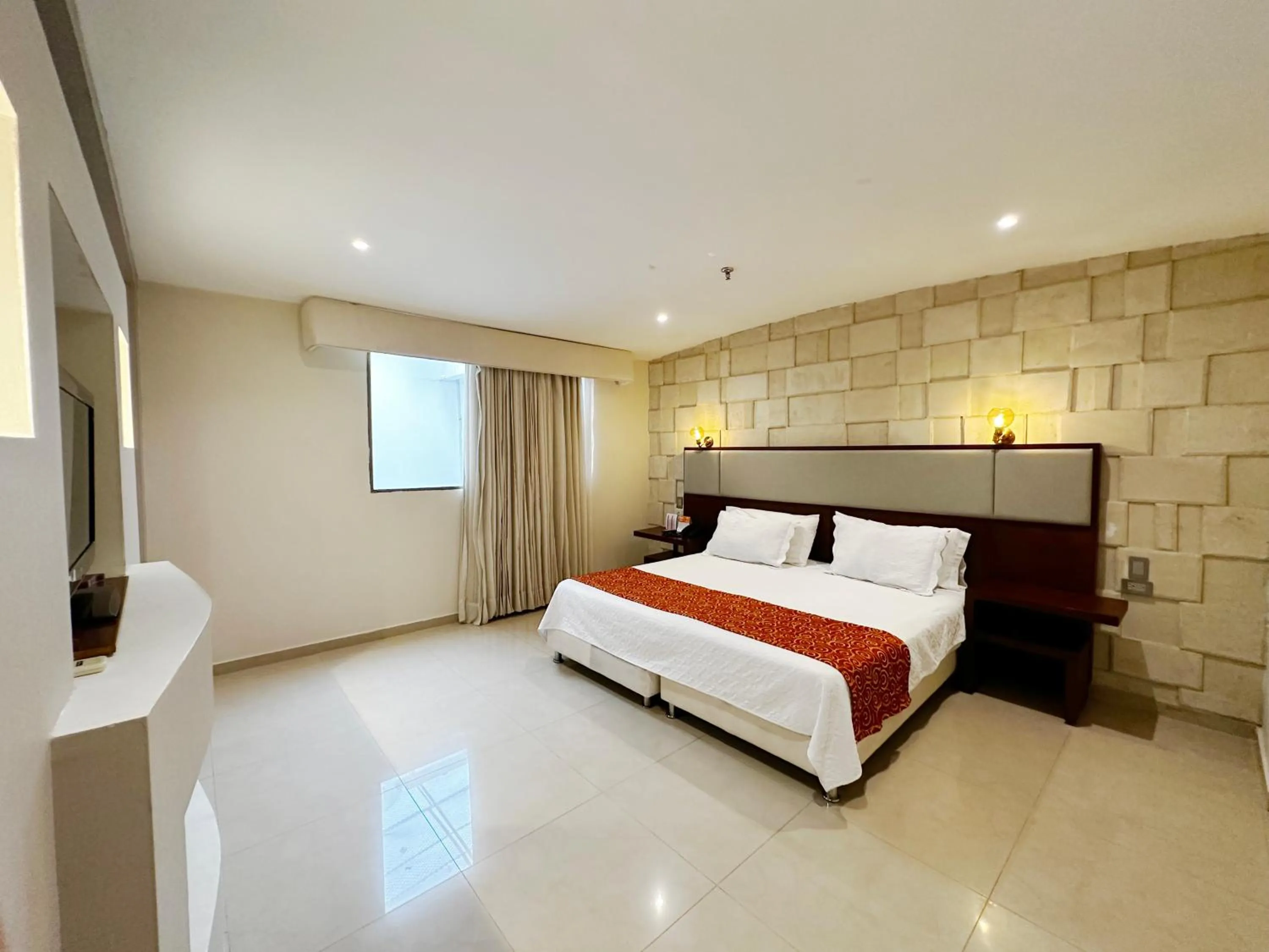 Bed in Howard Johnson by Wyndham Barranquilla Versalles