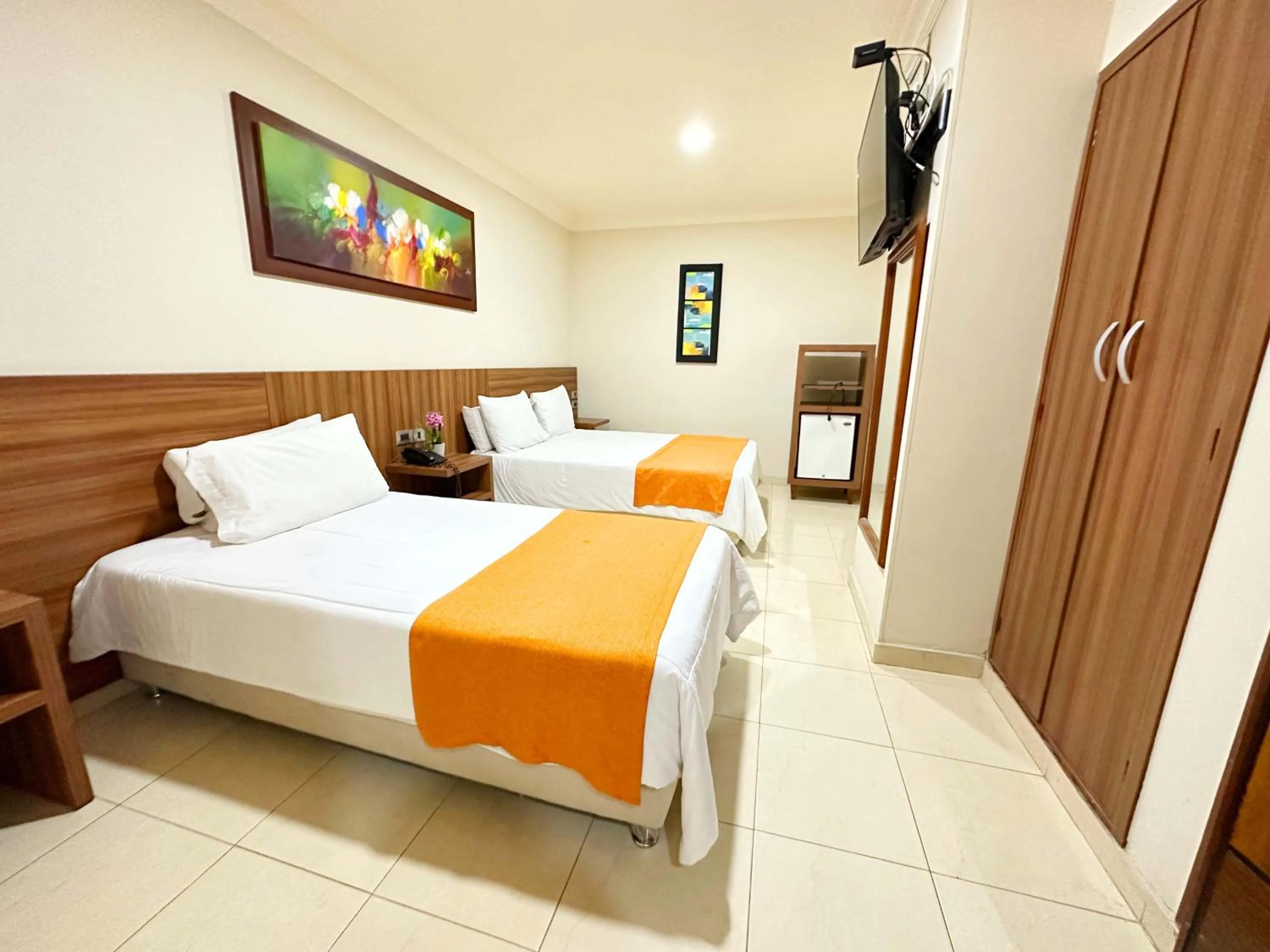 Bed in Howard Johnson by Wyndham Barranquilla Versalles