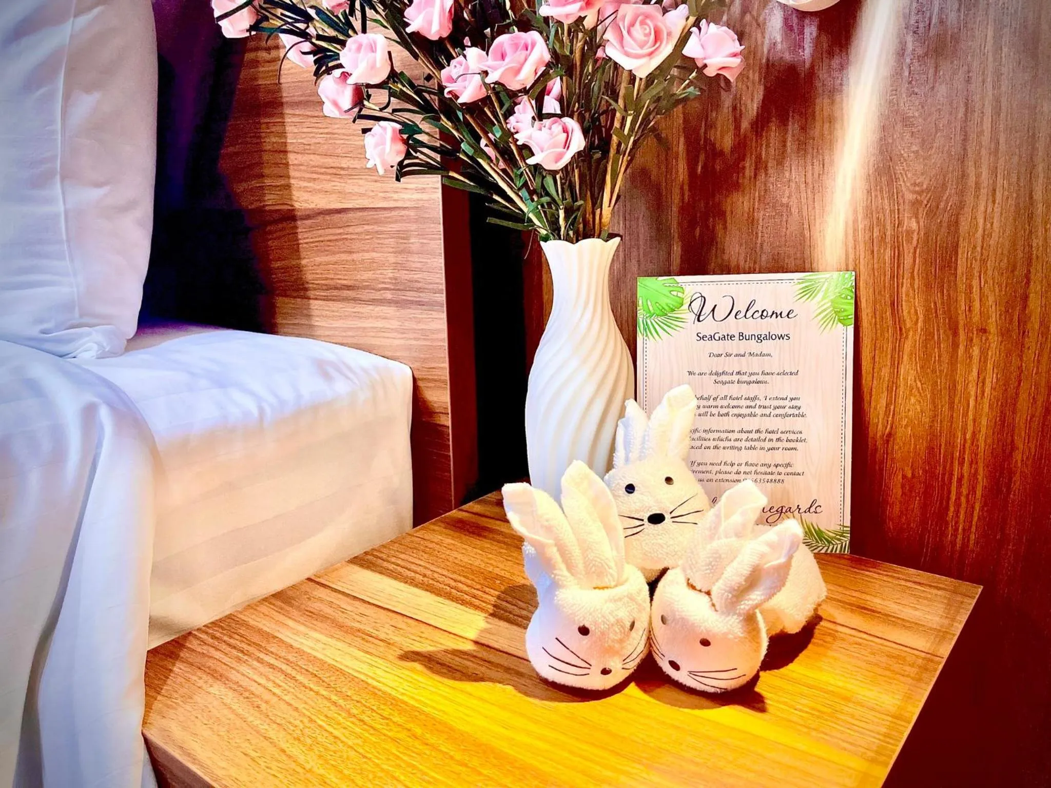 Bed in Seagate Bungalow Quy Nhon