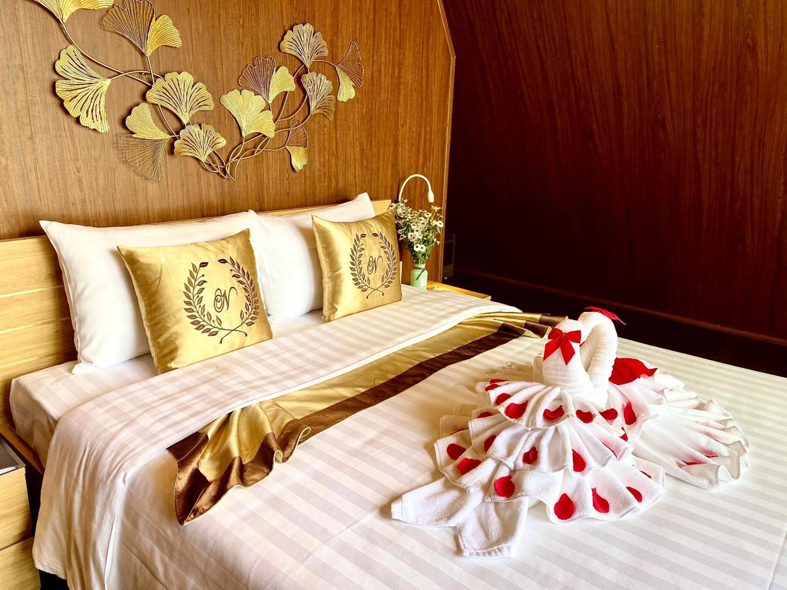 Bed in Seagate Bungalow Quy Nhon