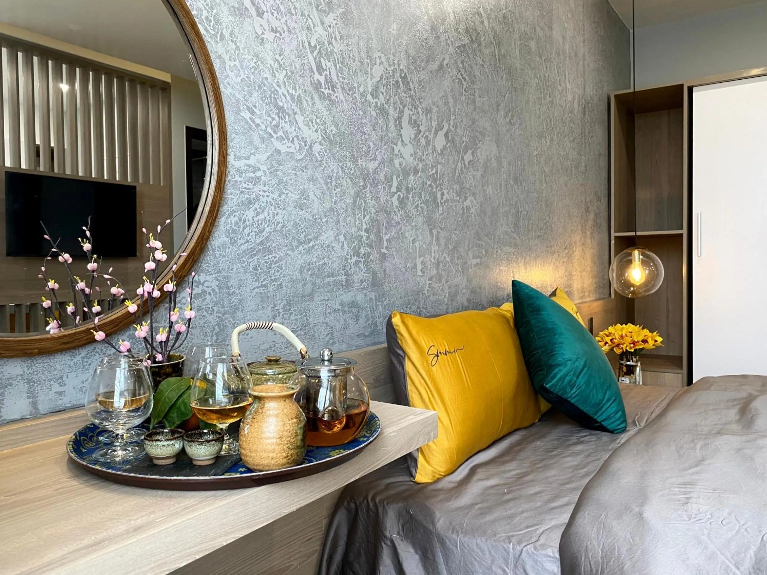 Bed in Hue Crown Boutique best hotel