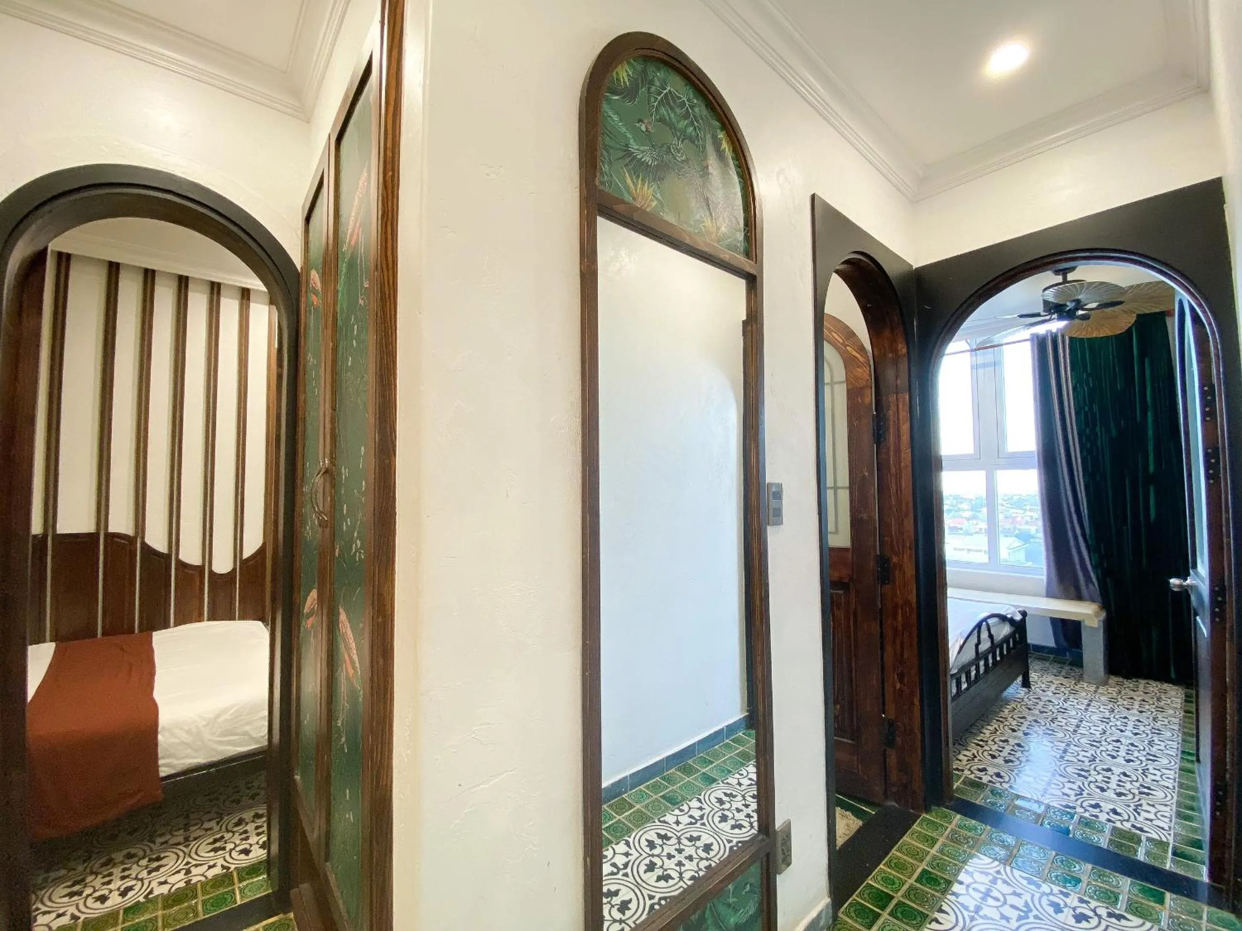 Bed in Hue Crown Boutique best hotel