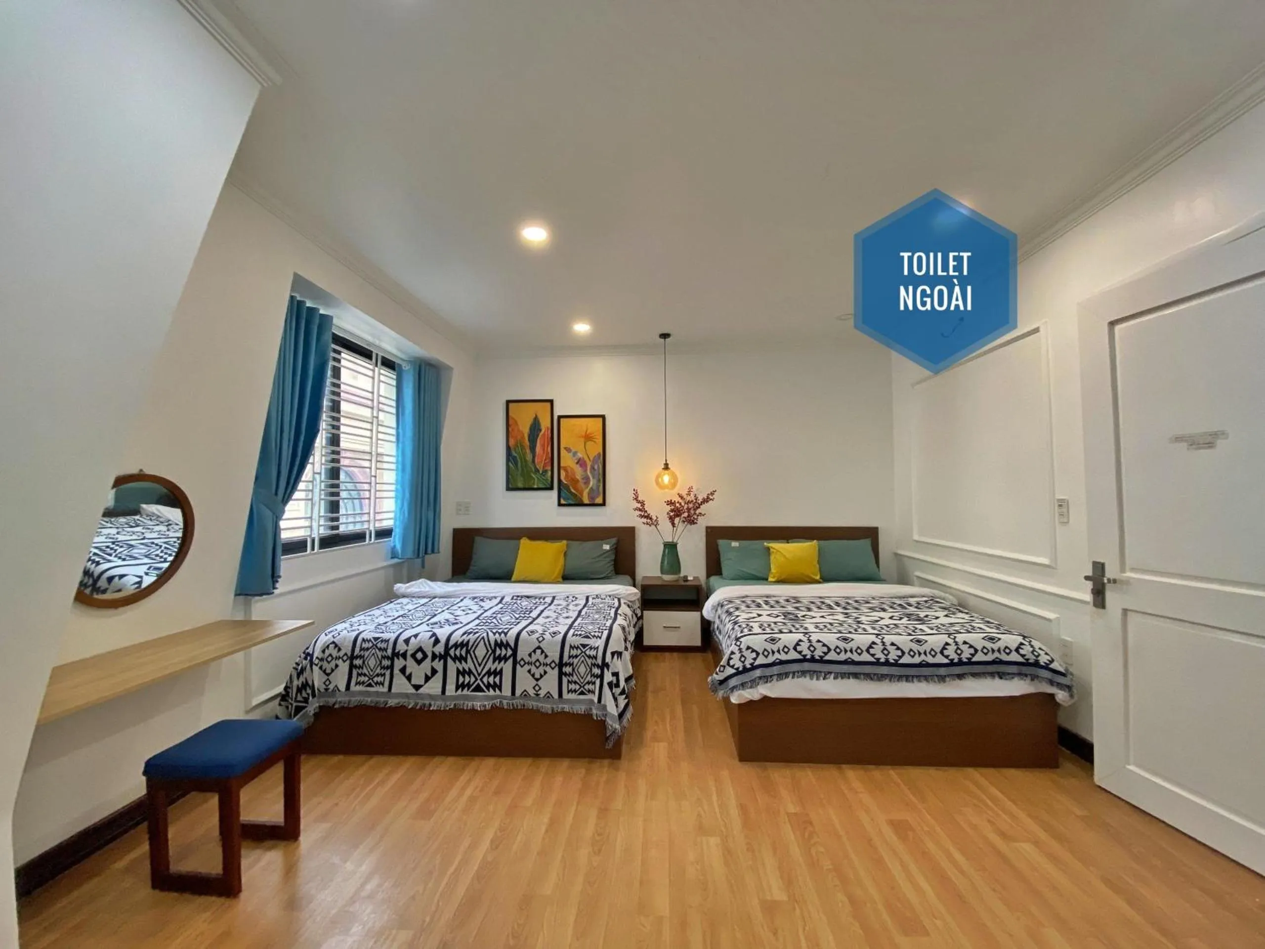 Bed in Hue Crown Boutique best hotel