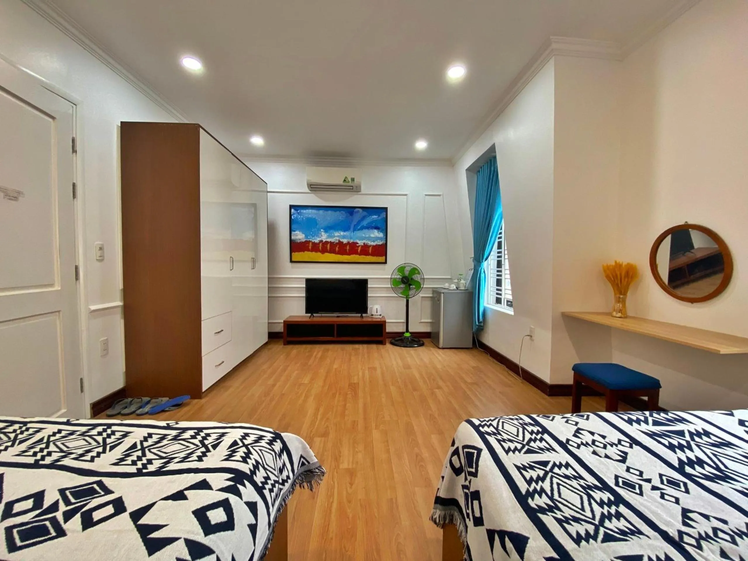 Bed in Hue Crown Boutique best hotel