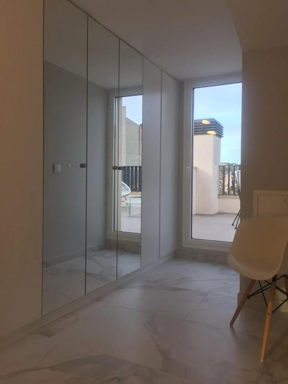 Balcony/Terrace in Nuevo Luminoso Apartamento Catalina a 80 metros de la playa para 4 personas