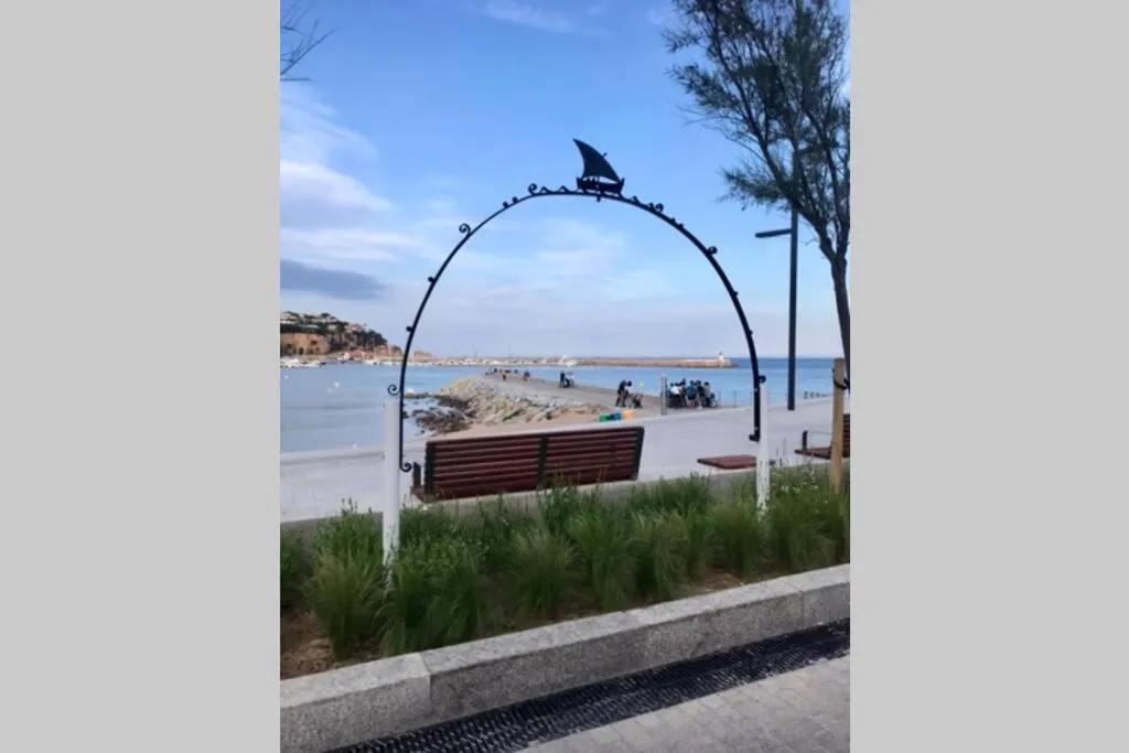 Sea view in Nuevo Luminoso Apartamento Catalina a 80 metros de la playa para 4 personas