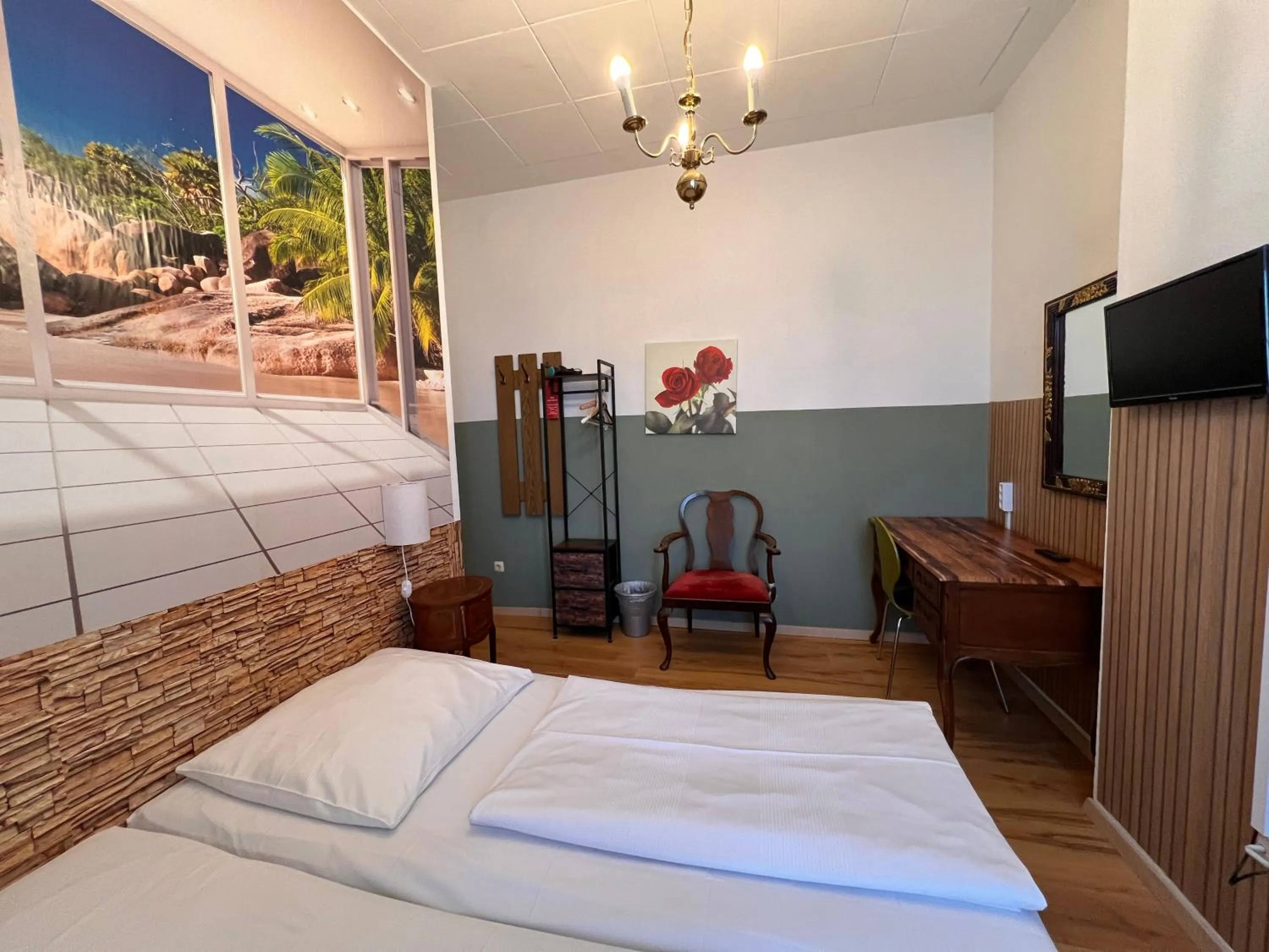 Bed in Hotel Galleria