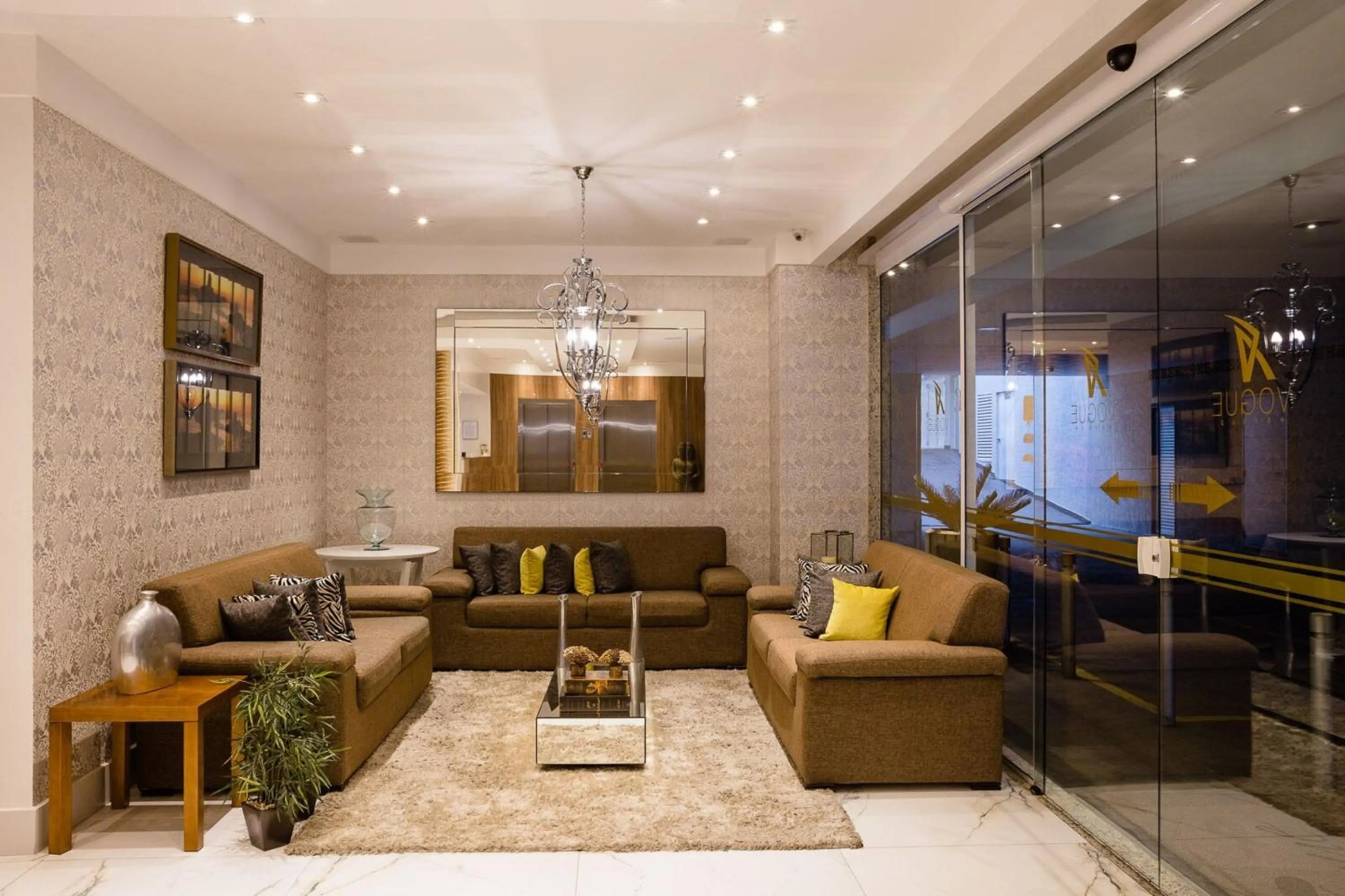 Lobby or reception in Vox Hotel