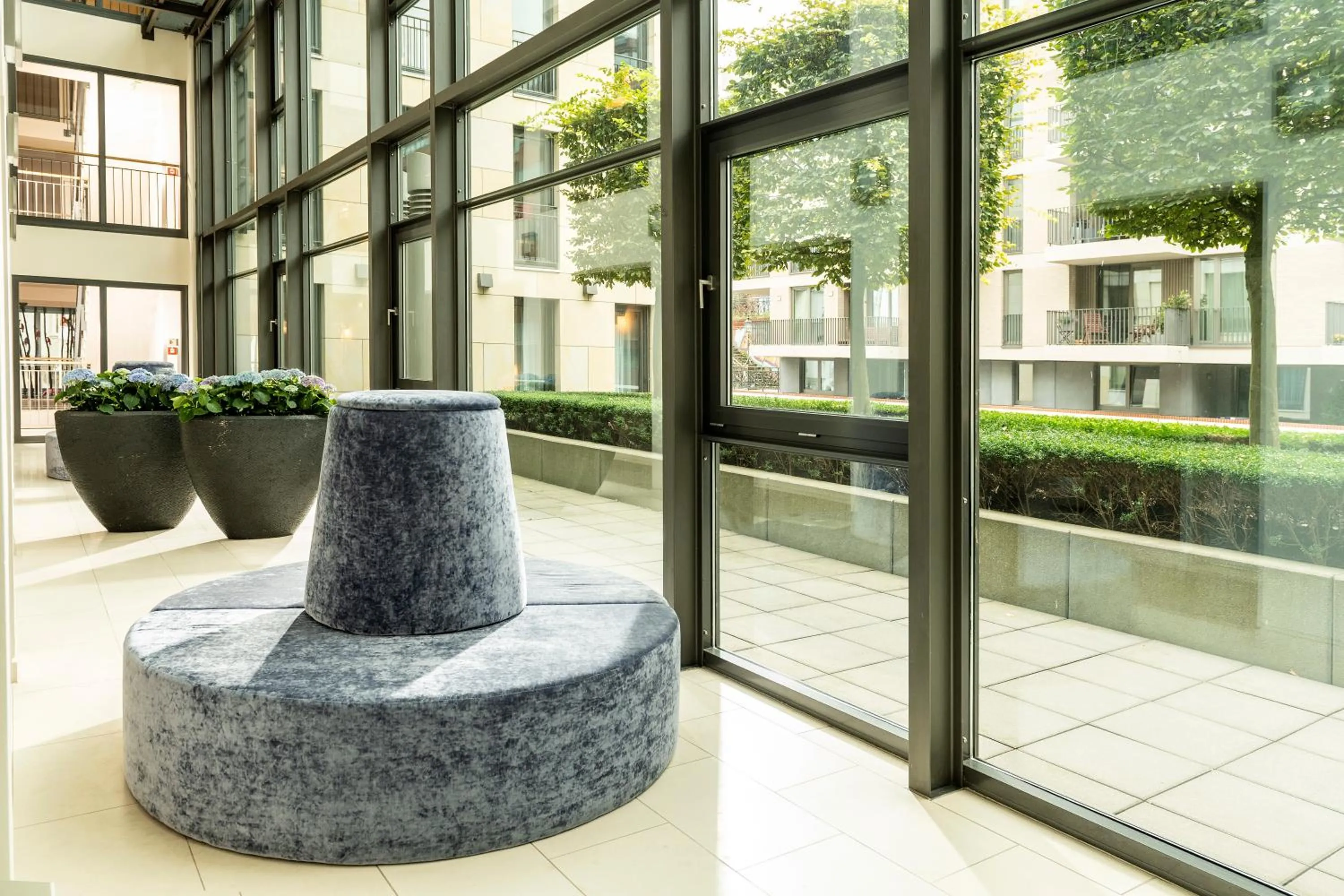 Patio in Clipper Boardinghouse - Hamburg-Holzhafen