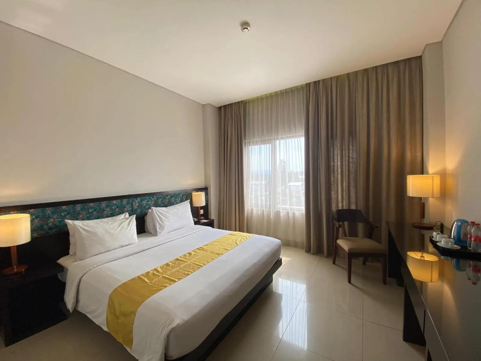Bed in Hotel Surya Yudha Purwokerto