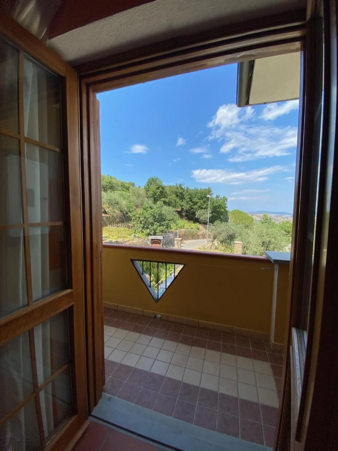 Natural landscape in B & B Il Campanile