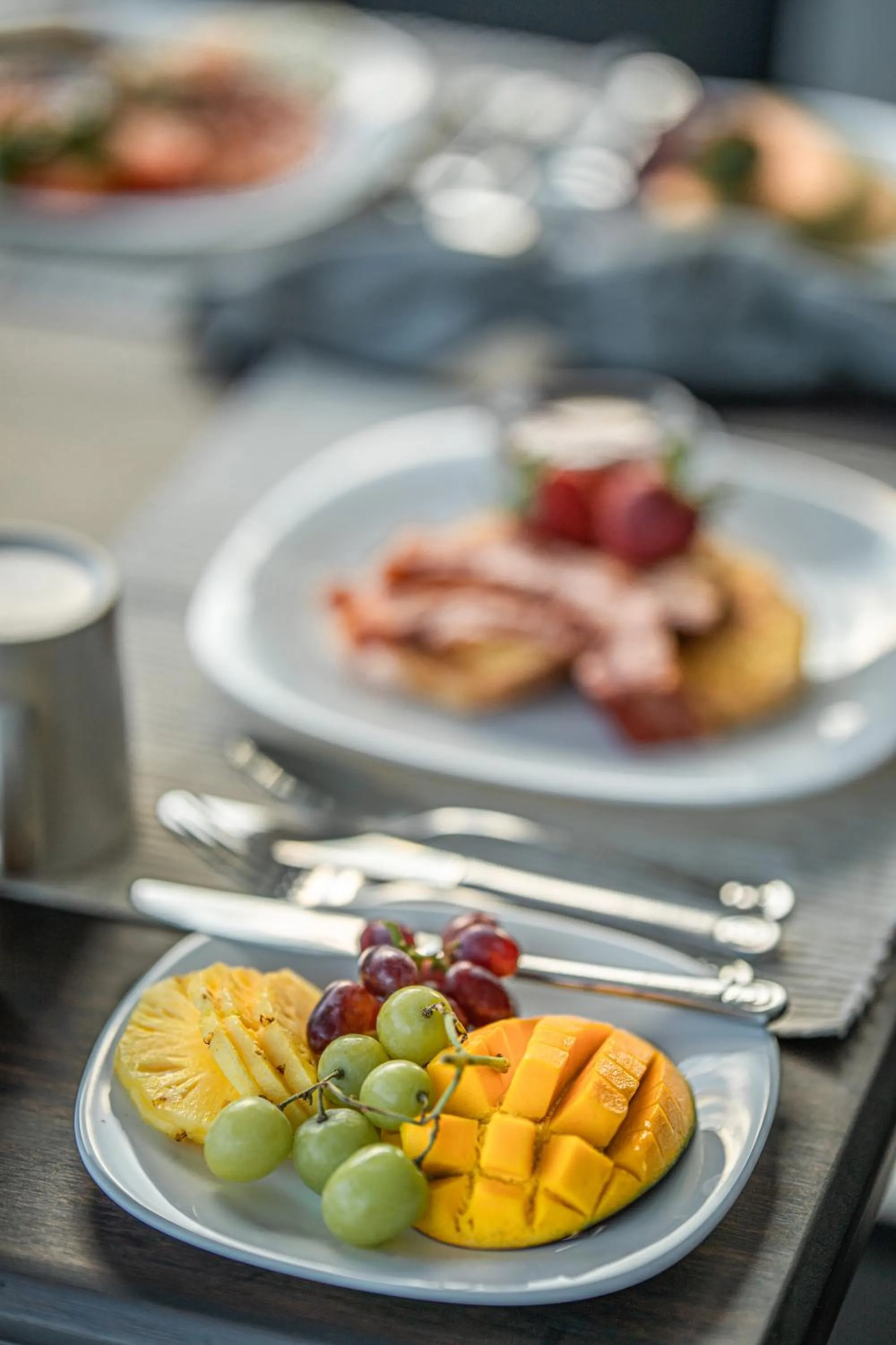 Food and drinks in Little Kubu Lodge