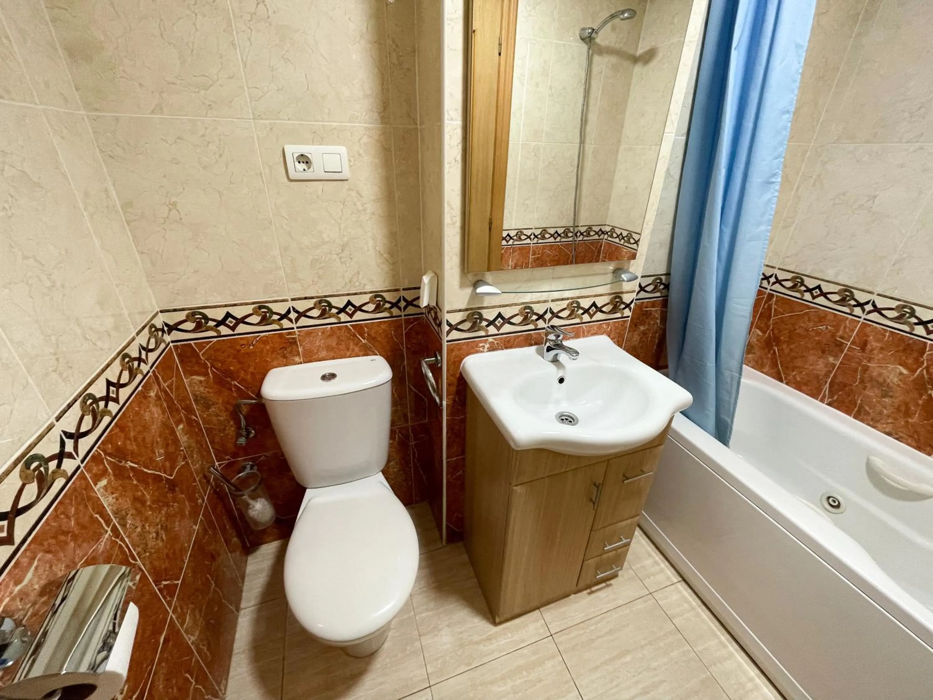 Bathroom in Apartamentos Caribe Marina D’Or 3000