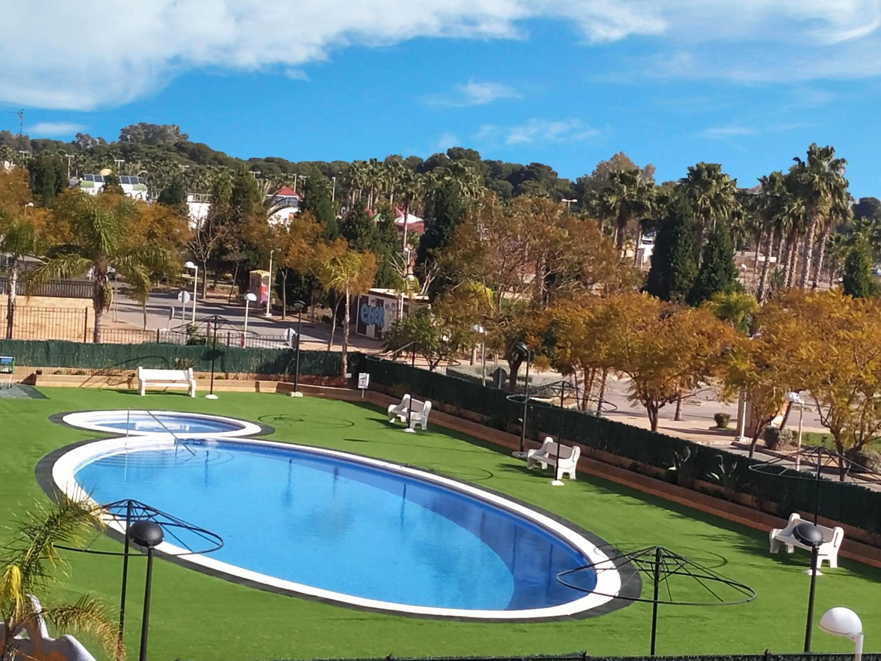 Swimming pool in Apartamentos Caribe Marina D’Or 3000