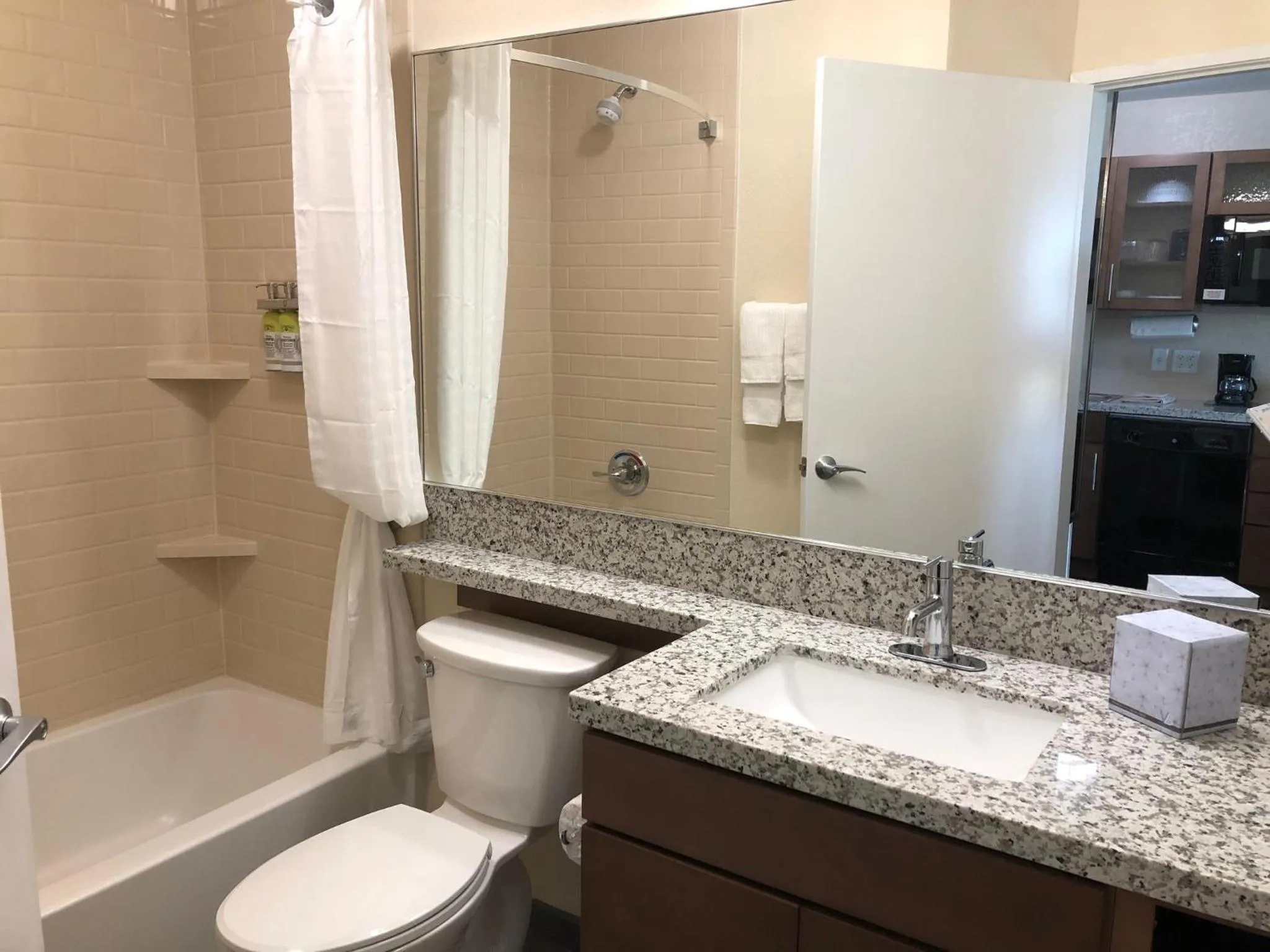 Bathroom in Candlewood Suites - Panama City Beach Pier Park by IHG