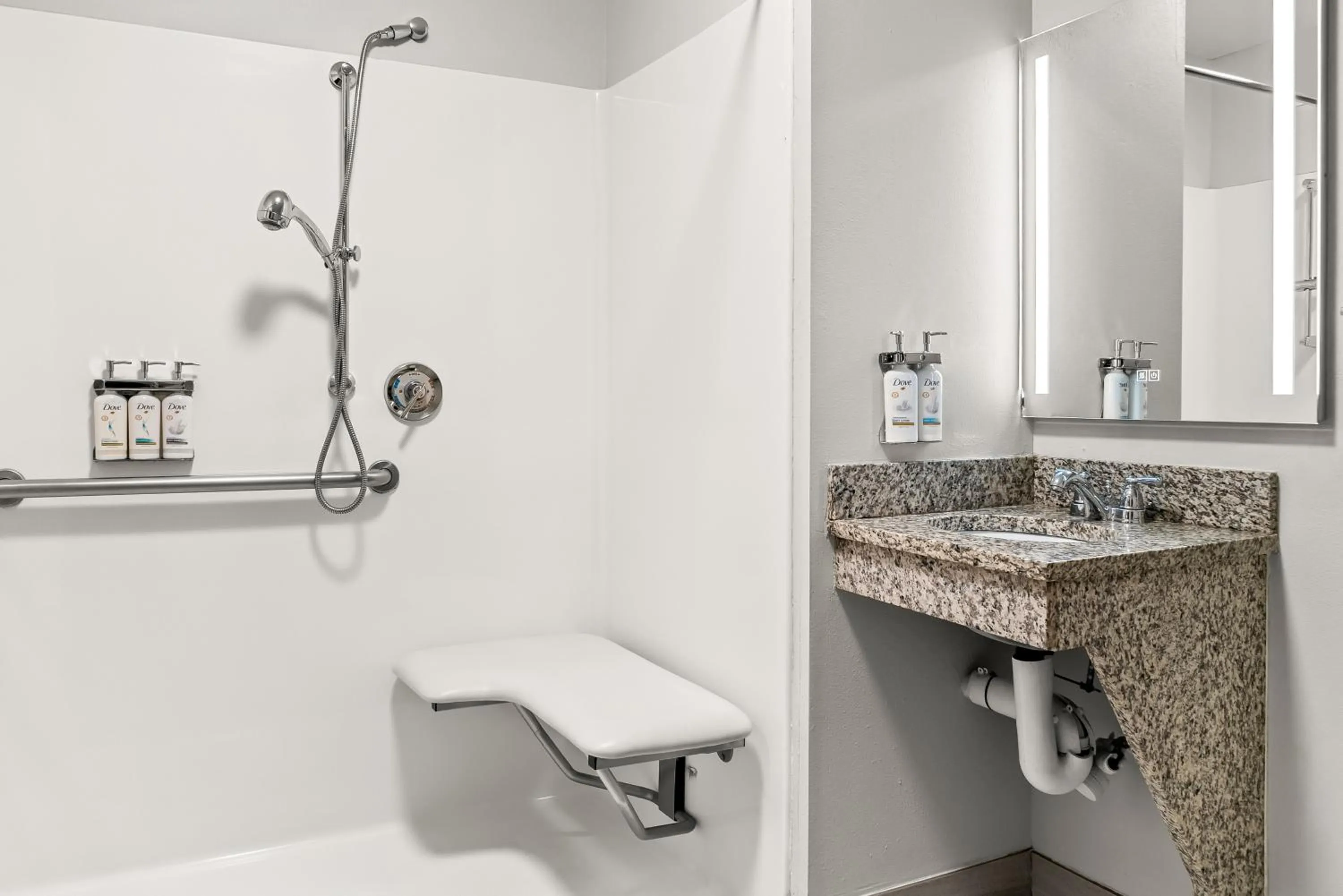 Bathroom in Holiday Inn Express & Suites - Detroit North - Roseville by IHG