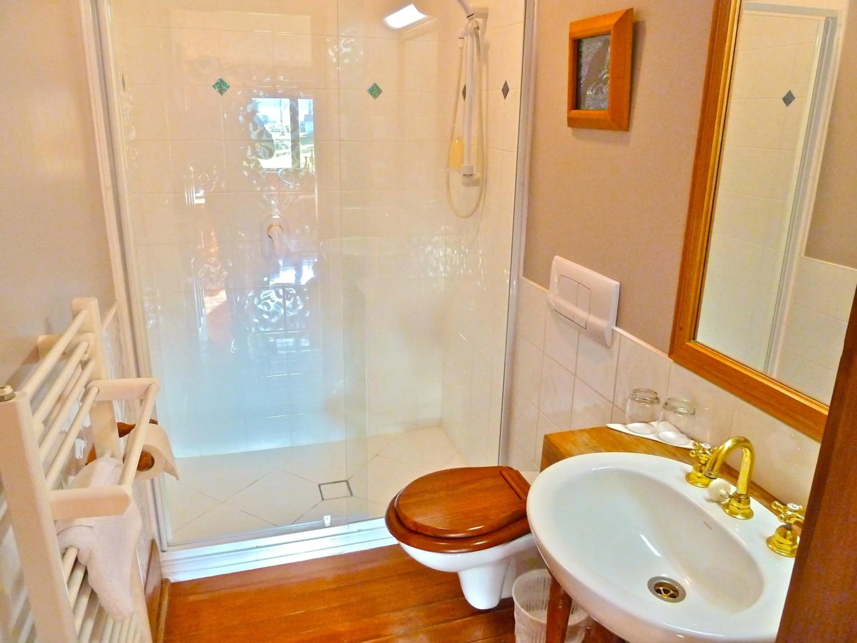 Bathroom in Te Anau Lodge