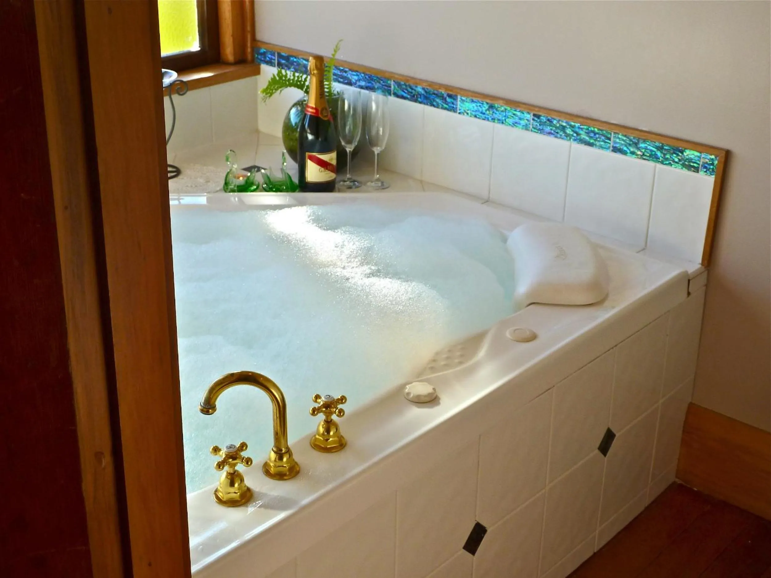 Bathroom in Te Anau Lodge