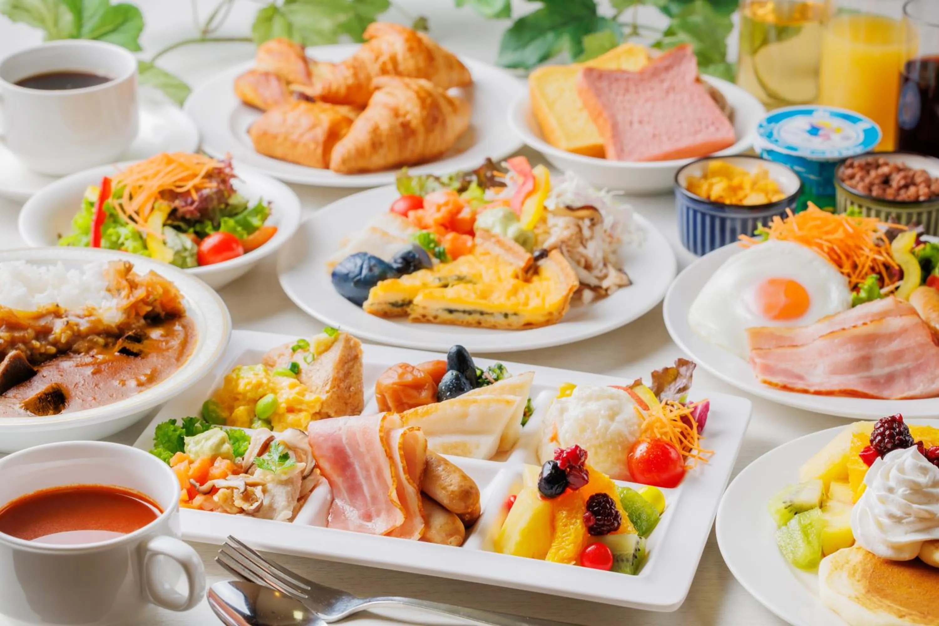 Breakfast in Hotel Monte Hermana Sendai