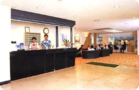Lobby or reception in Okinawa Hotel Continental