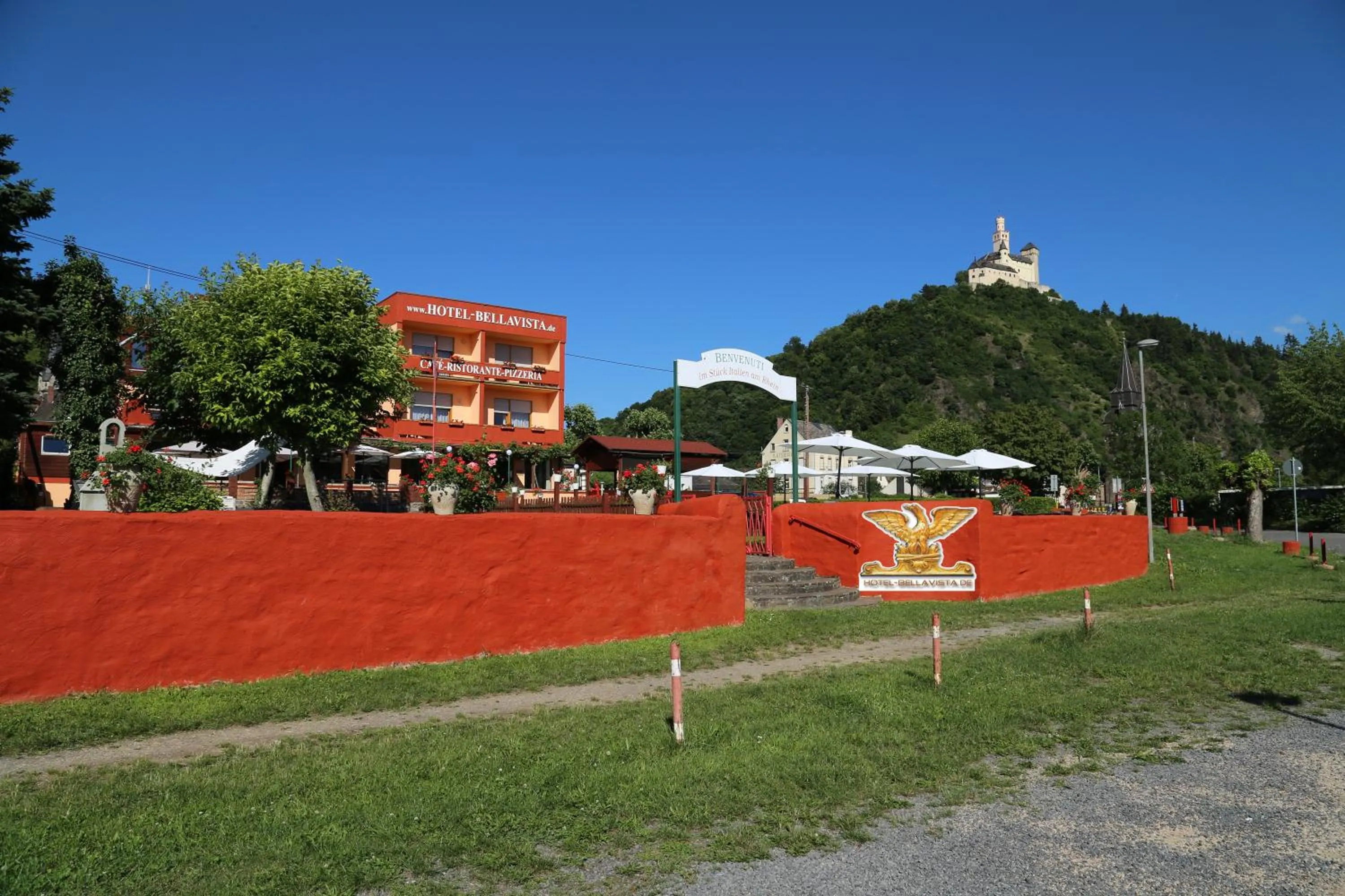Mountain view in Rheinhotel Bellavista