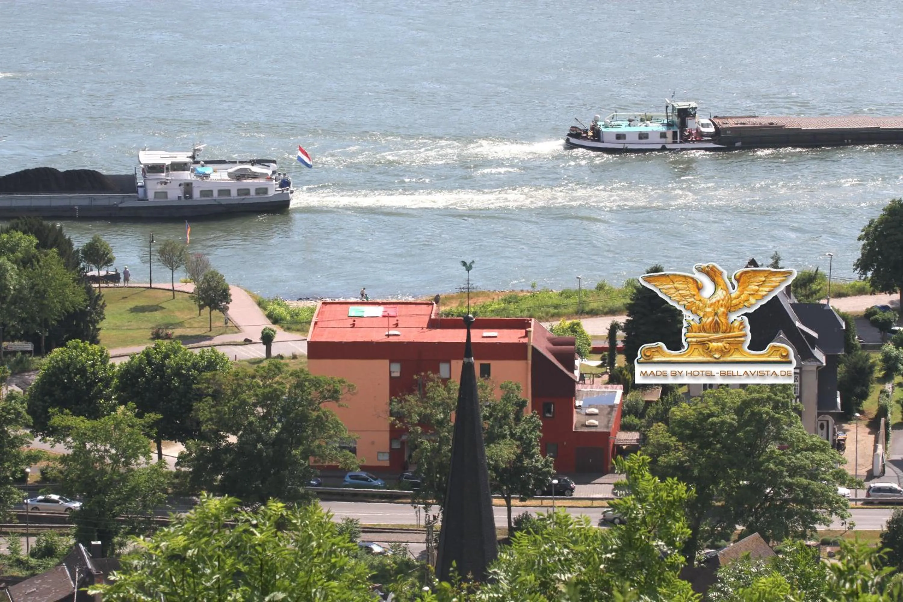 View (from property/room) in Rheinhotel Bellavista