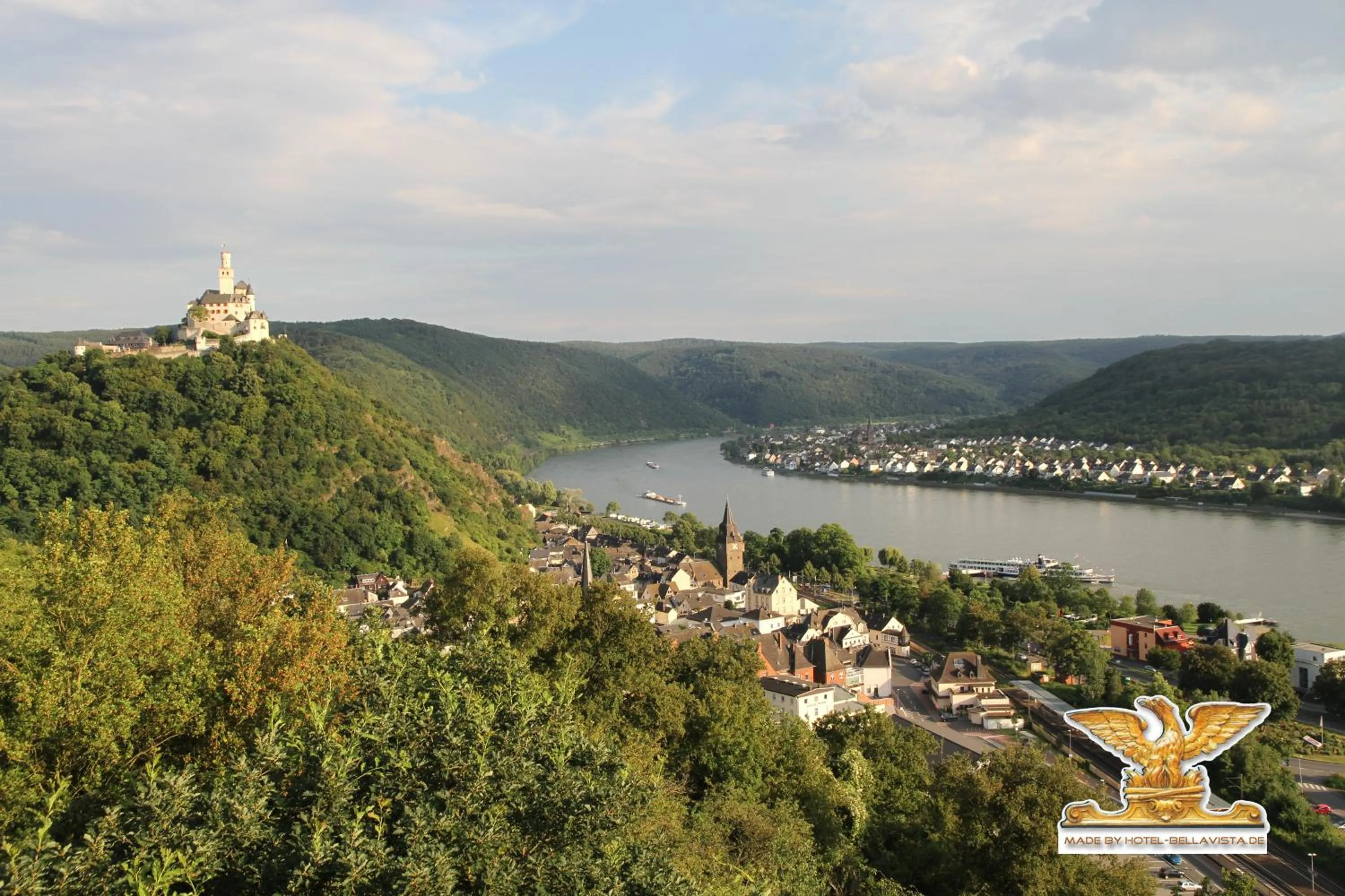 City view in Rheinhotel Bellavista