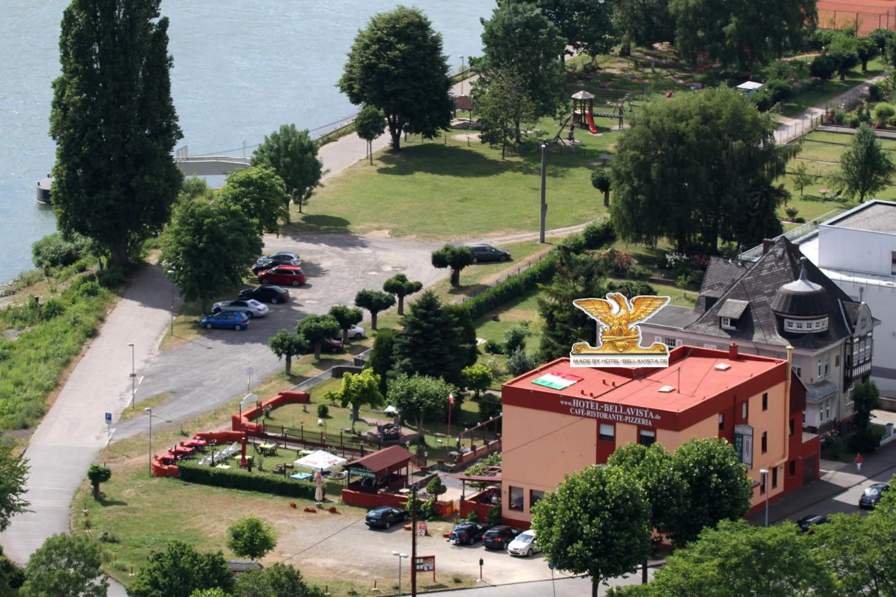 Bird's eye view in Rheinhotel Bellavista
