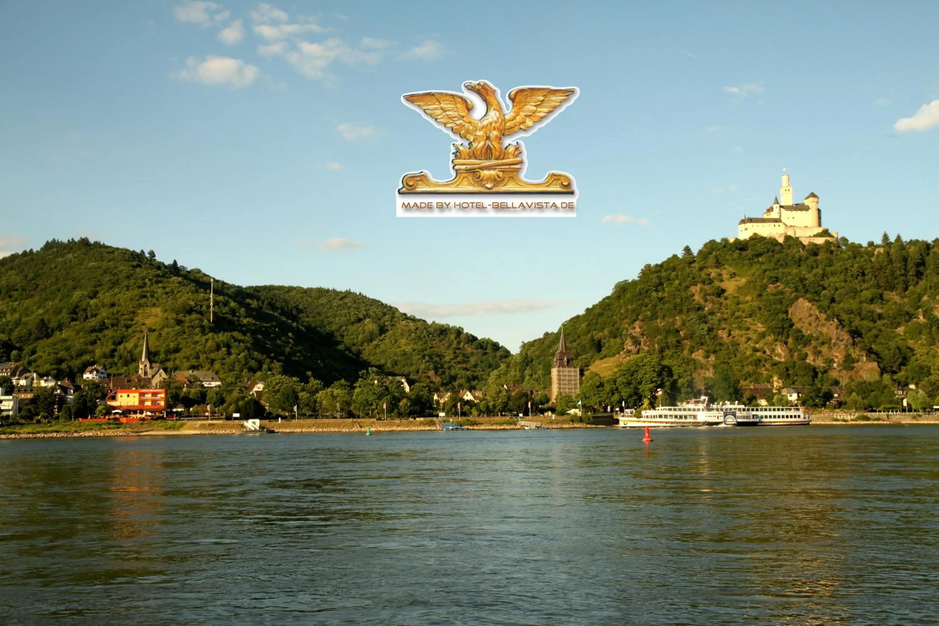 Mountain view in Rheinhotel Bellavista