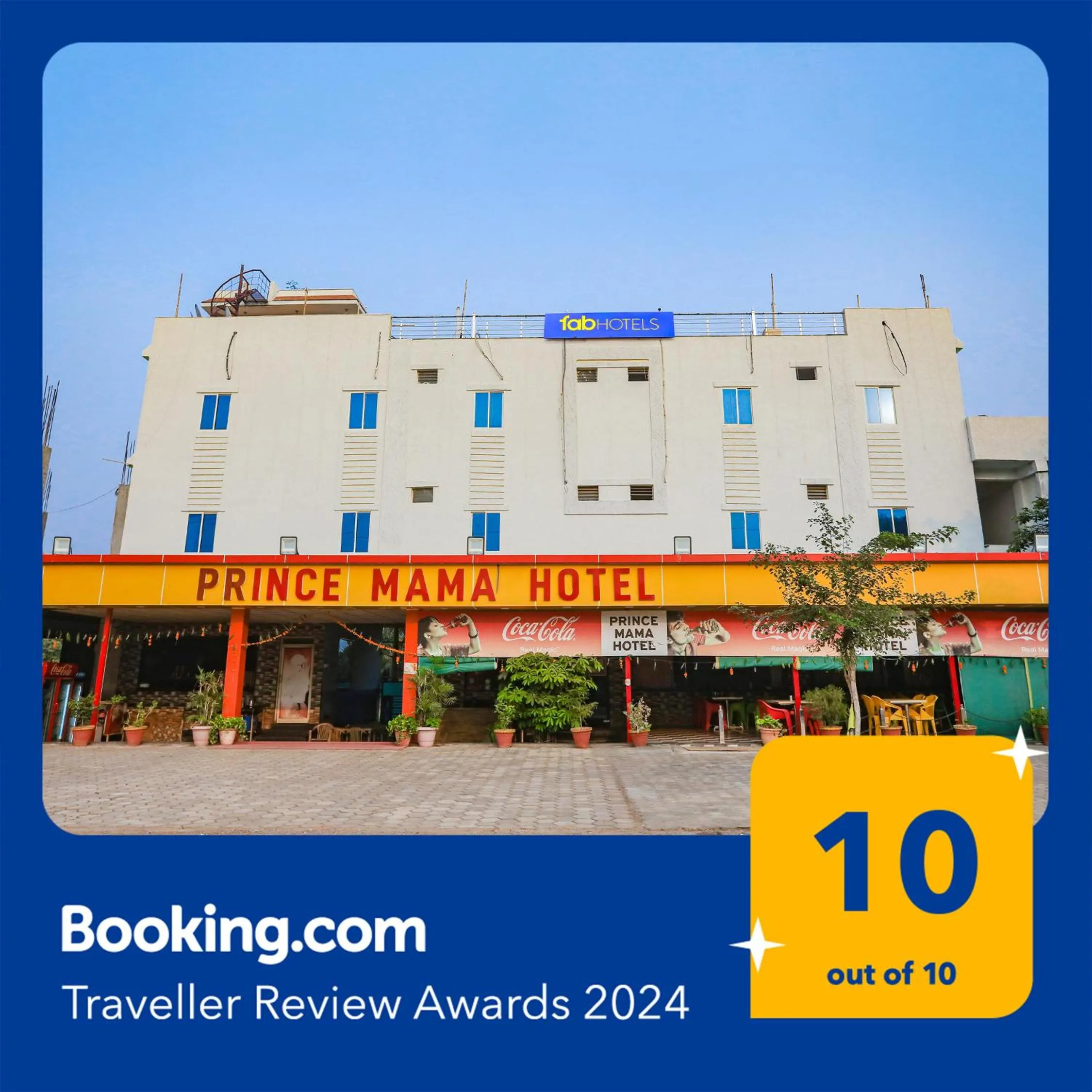 Facade/entrance in TRPOTELS Prince Mama