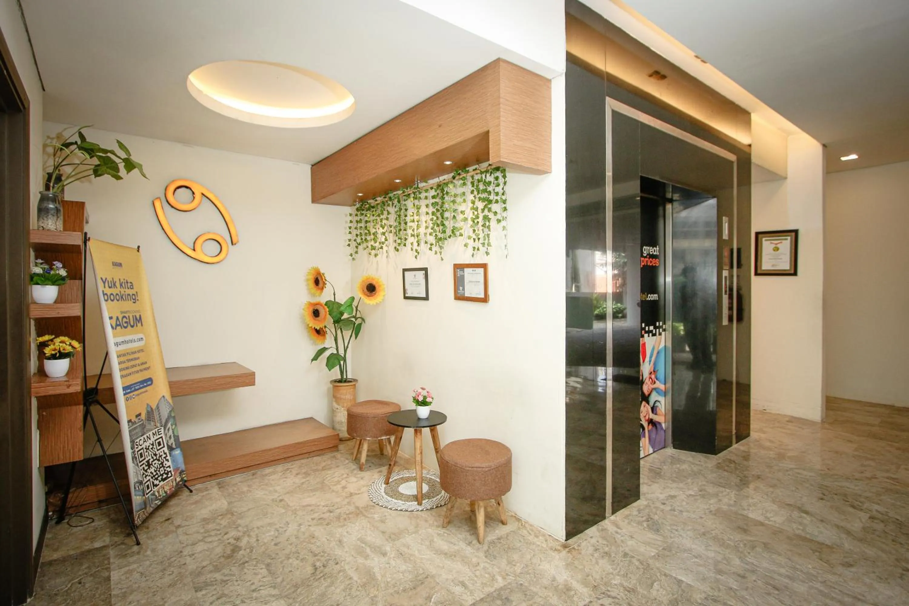 Property building in Zodiak Asia Afrika by KAGUM Hotels