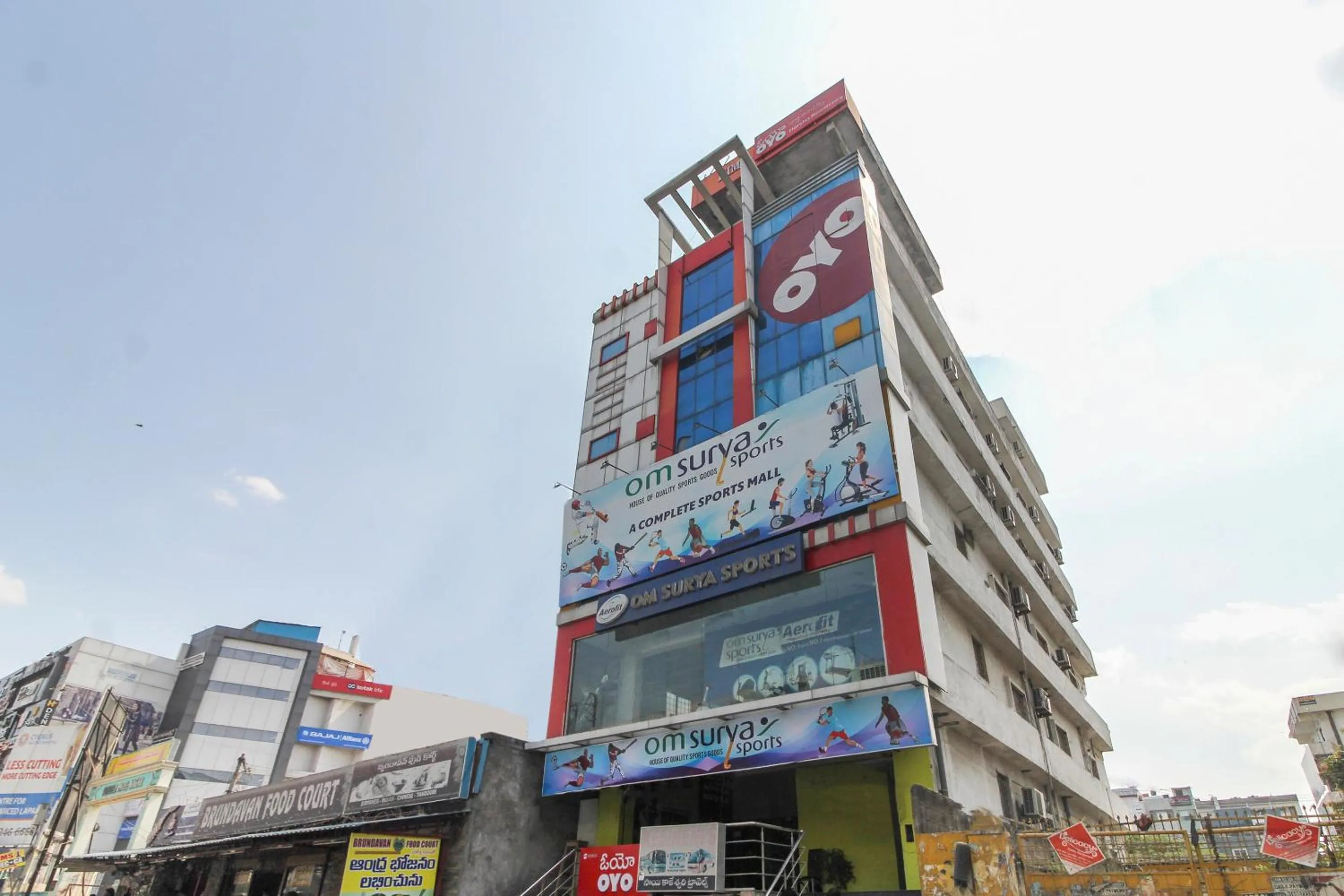 Facade/entrance in Hotel O Sri Harsha Residency Near JNTU Metro