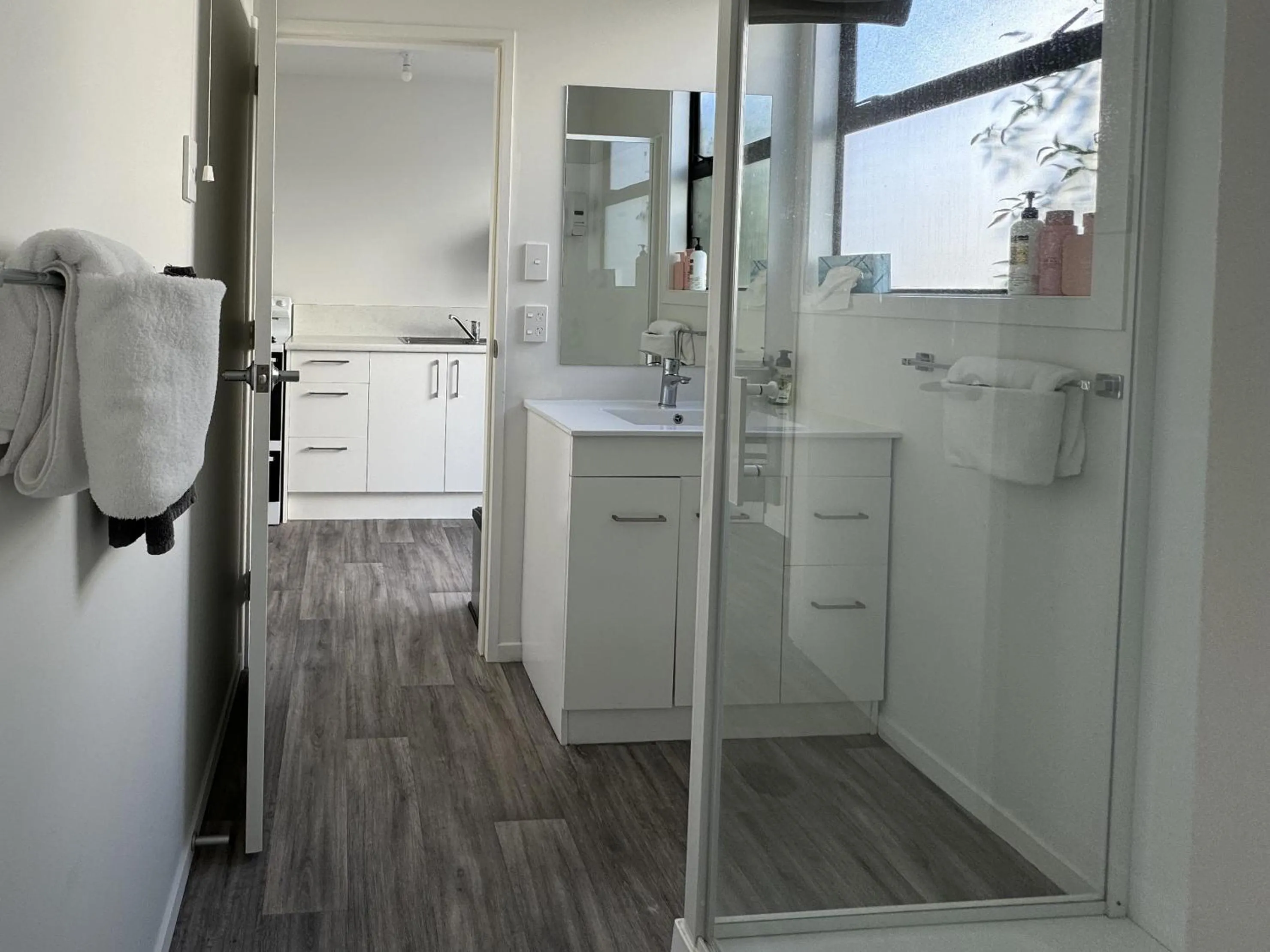 Bathroom in Diplomat Motel