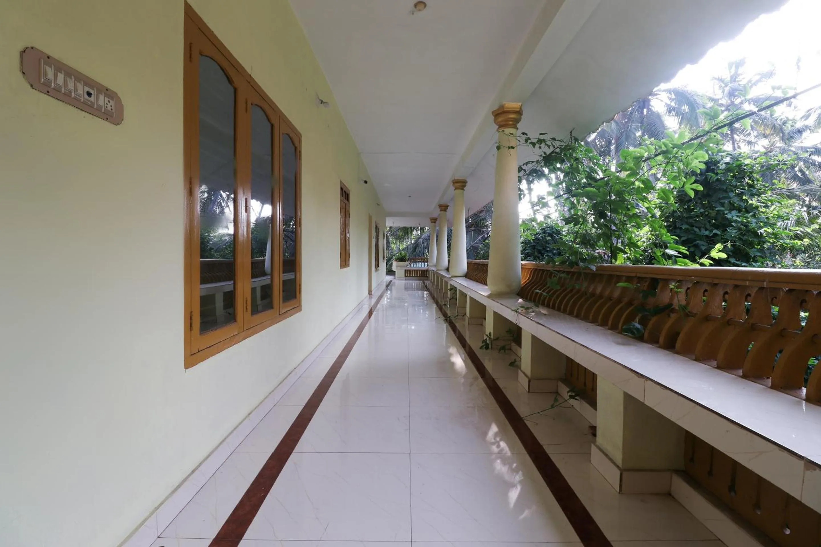 Lobby or reception in Hotel O Sandhra Apartments