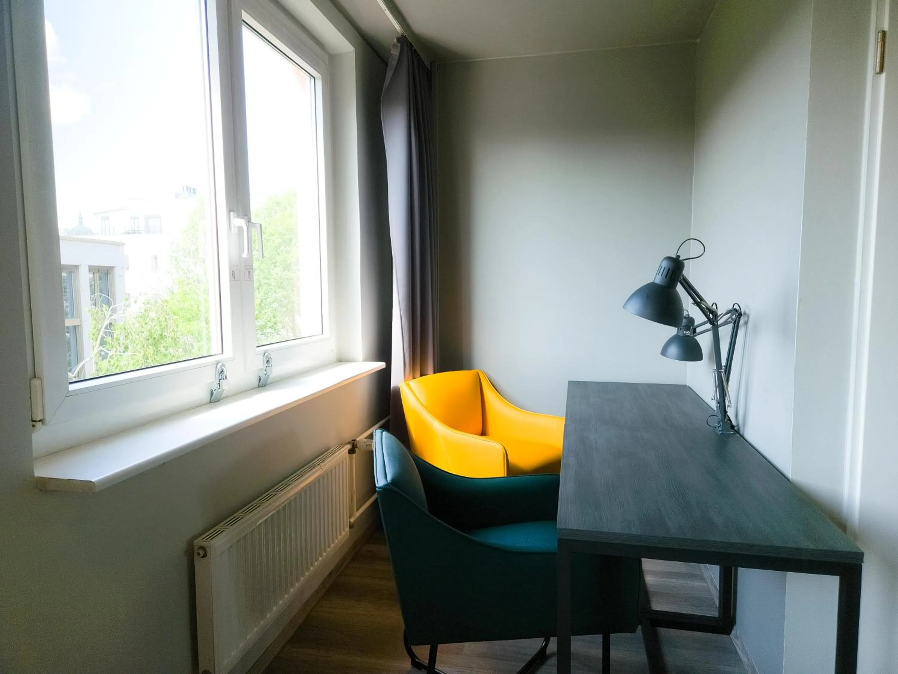 Seating area in a&o Berlin Mitte