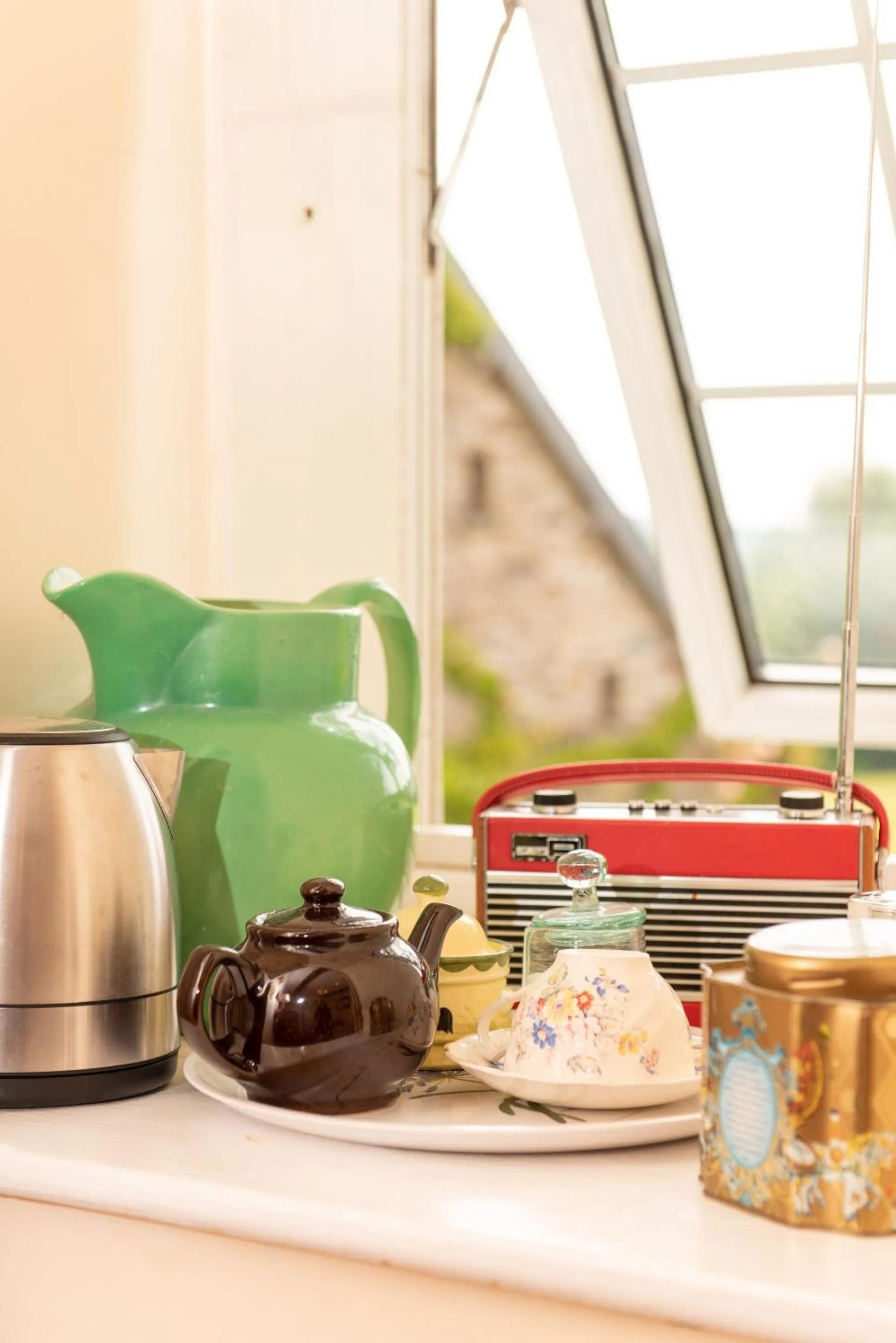 Bedroom in Alltybrain Farm Cottages