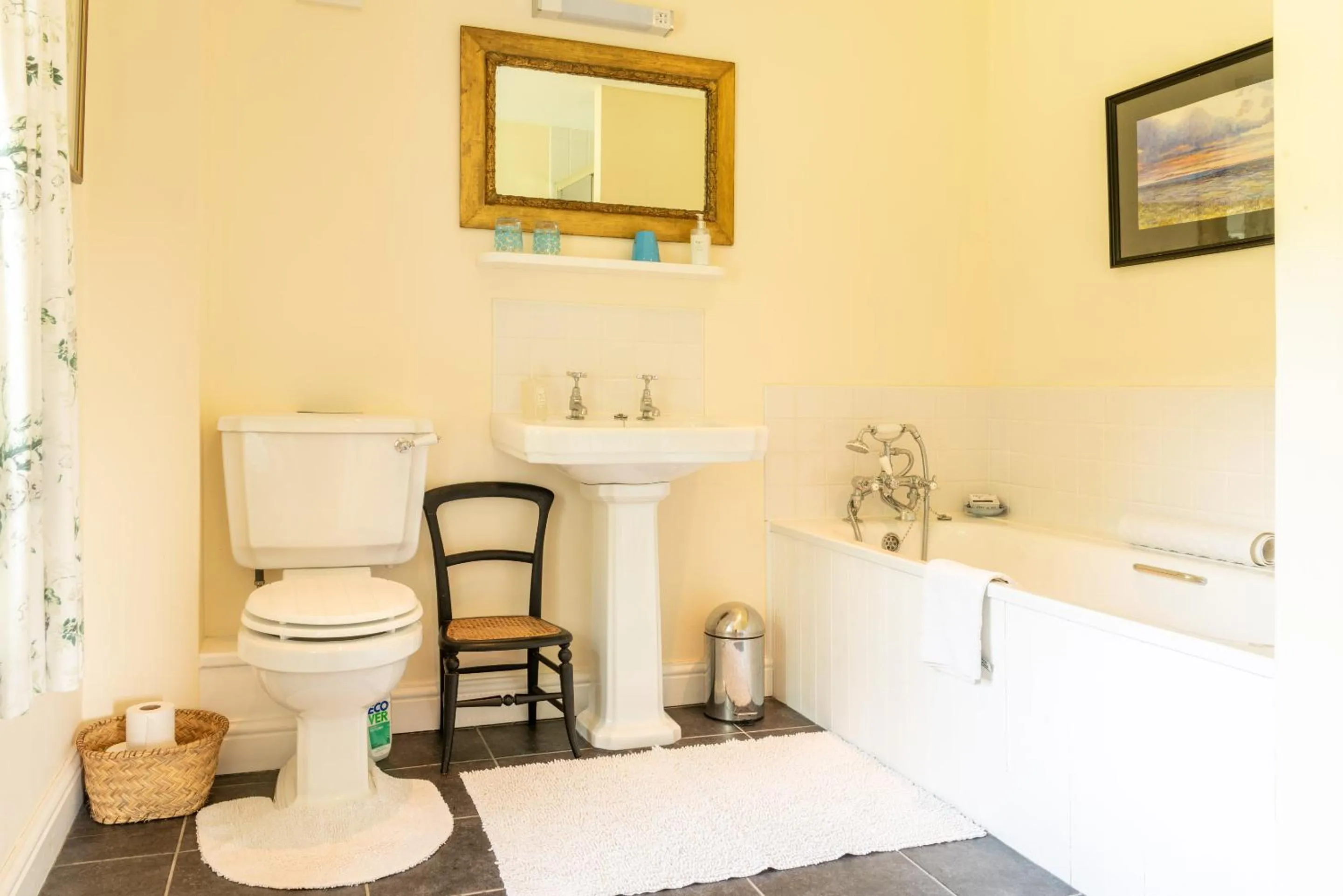 Bathroom in Alltybrain Farm Cottages