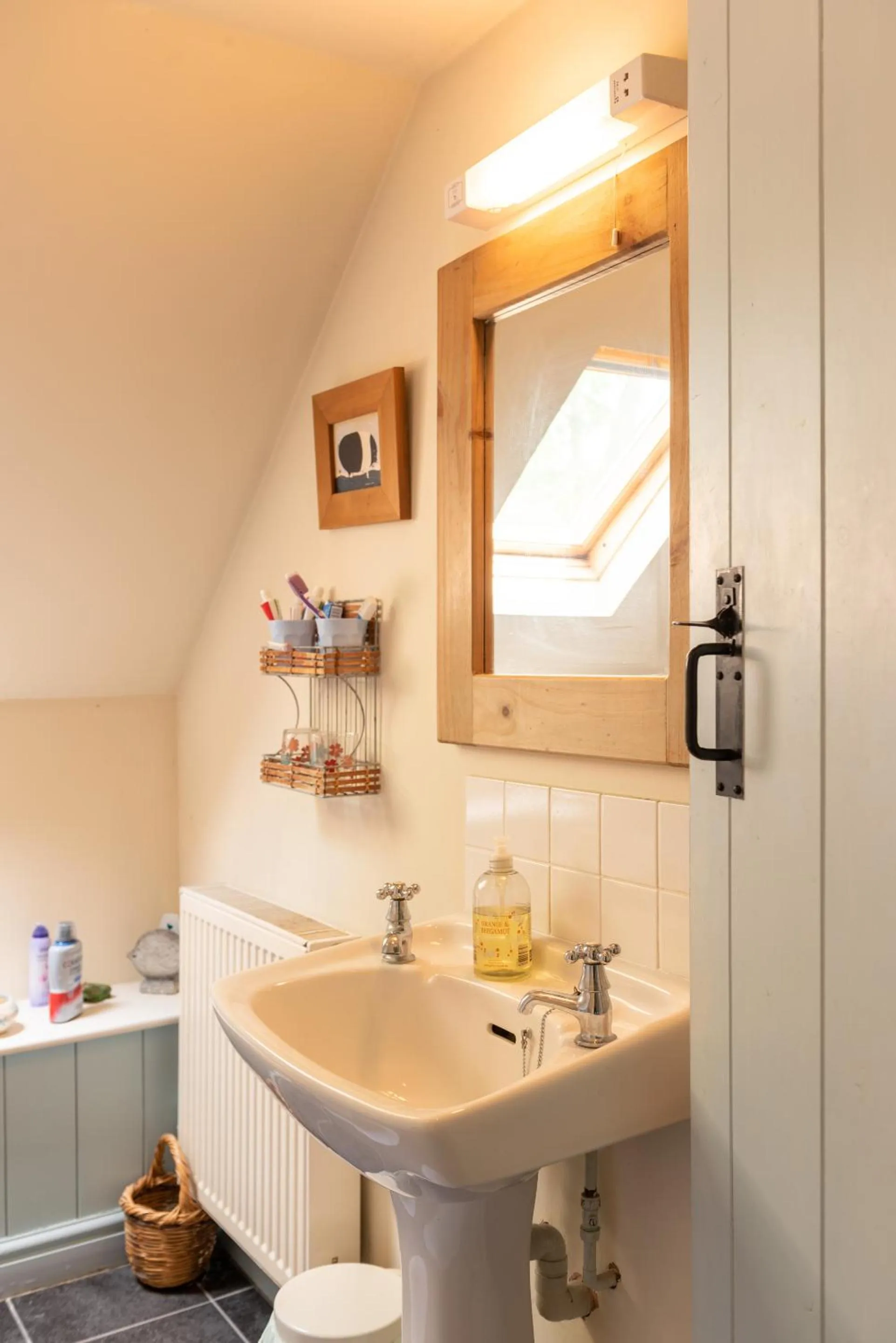 Bathroom in Alltybrain Farm Cottages