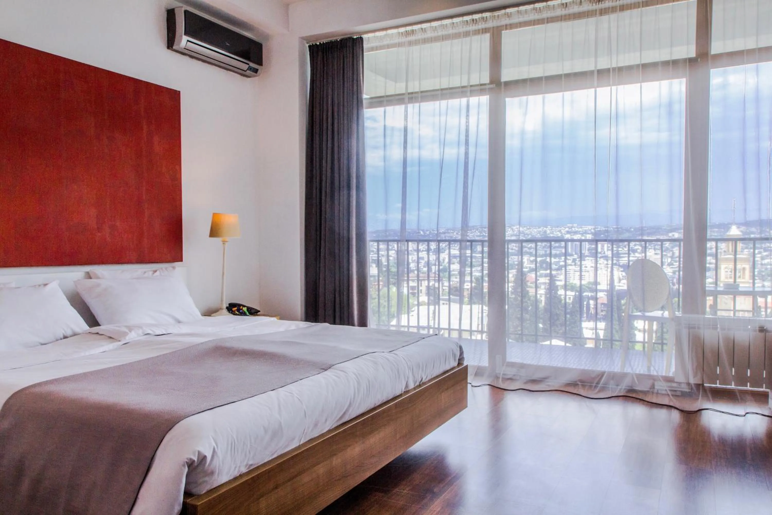 Photo of the whole room, Bed in Tbilisi View Hotel