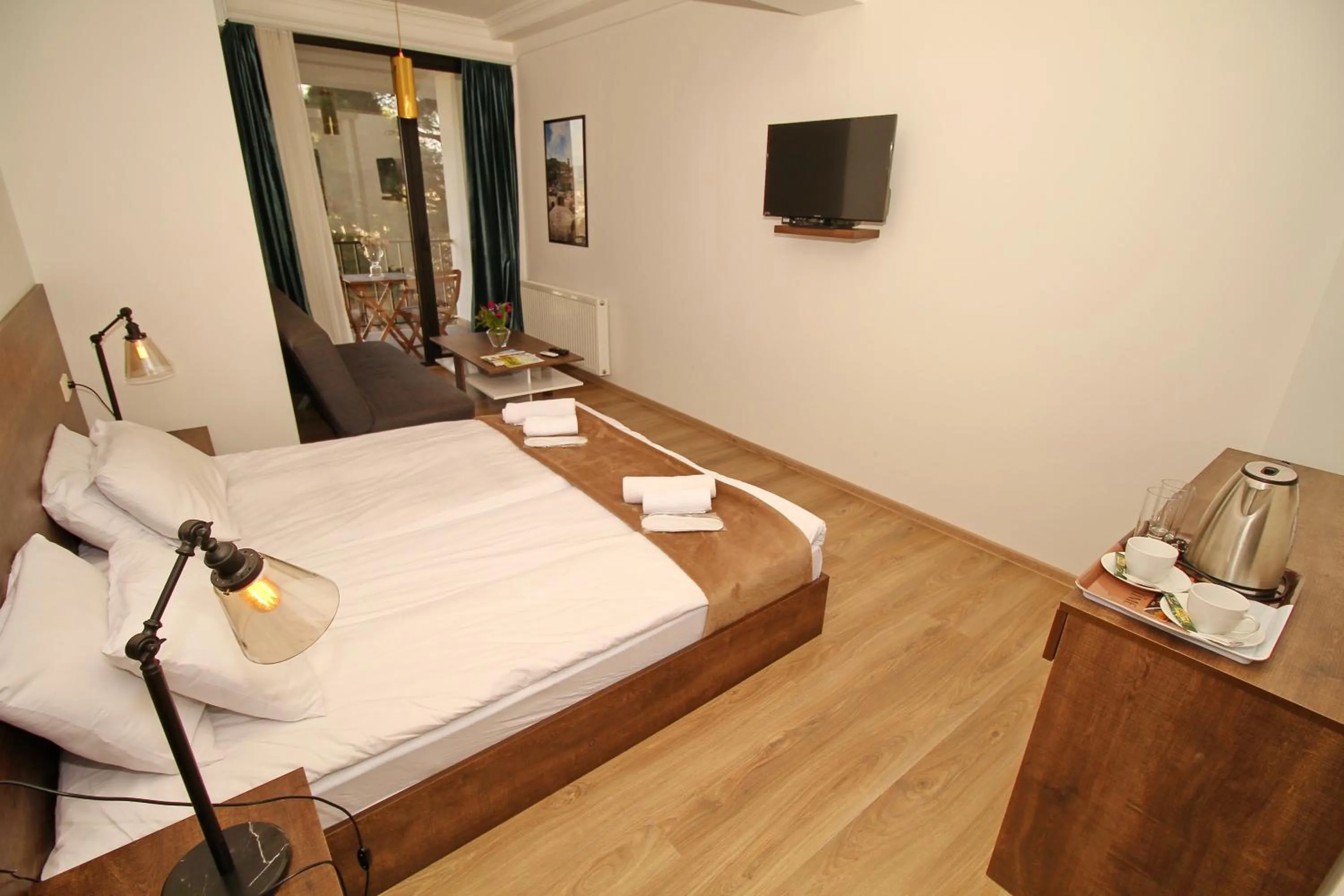 Photo of the whole room, Bed in Tbilisi View Hotel