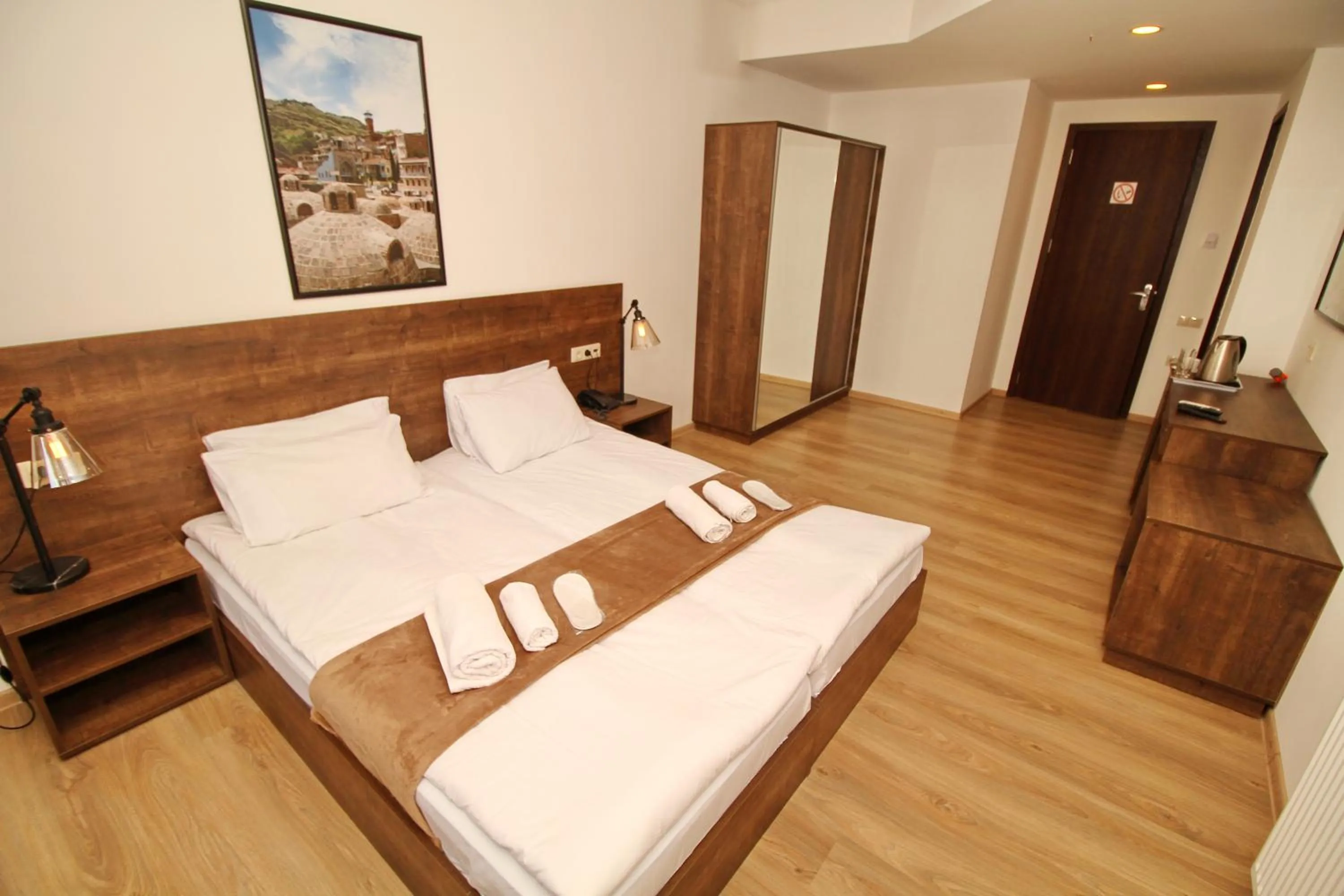 Photo of the whole room, Bed in Tbilisi View Hotel