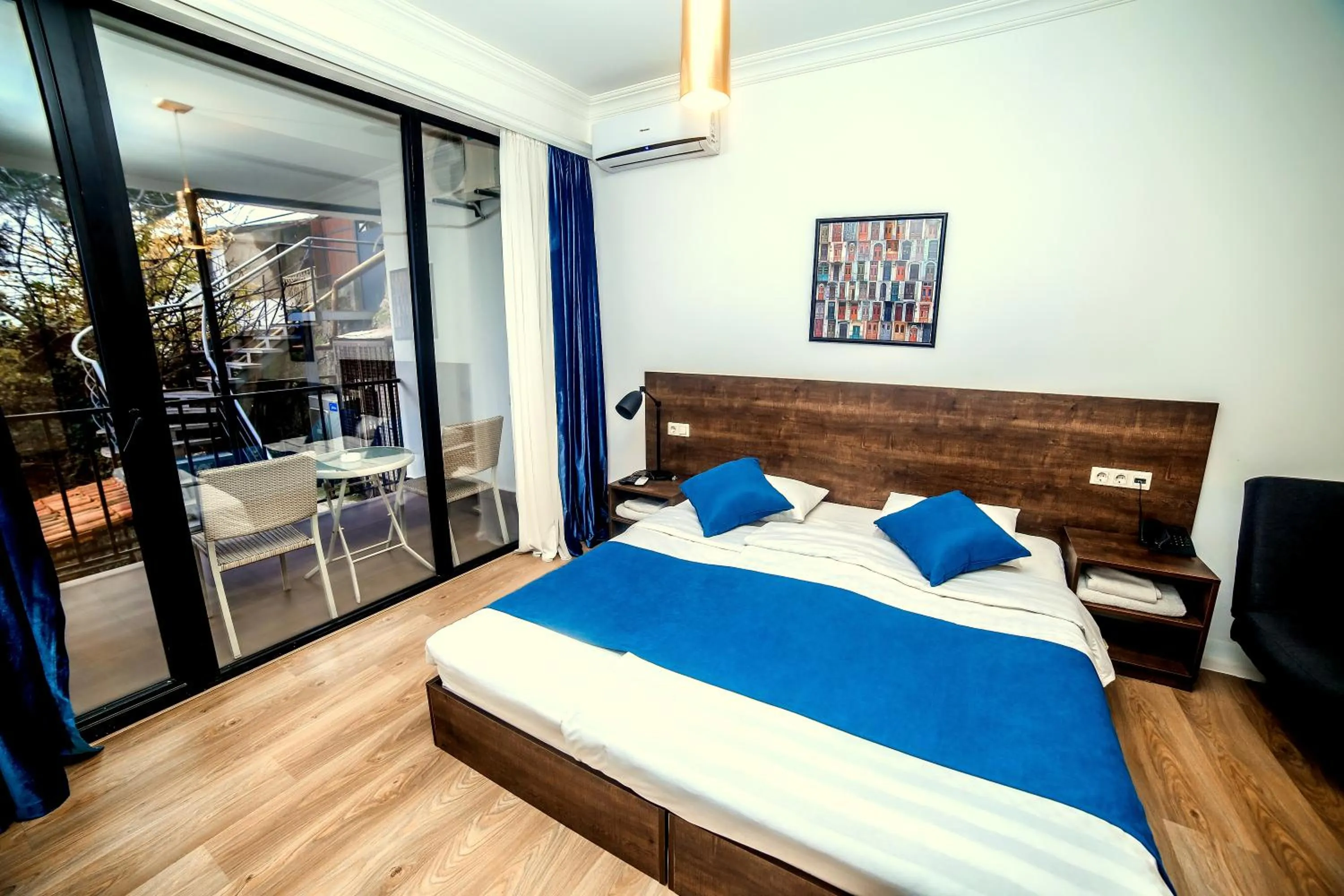 Bed in Tbilisi View Hotel